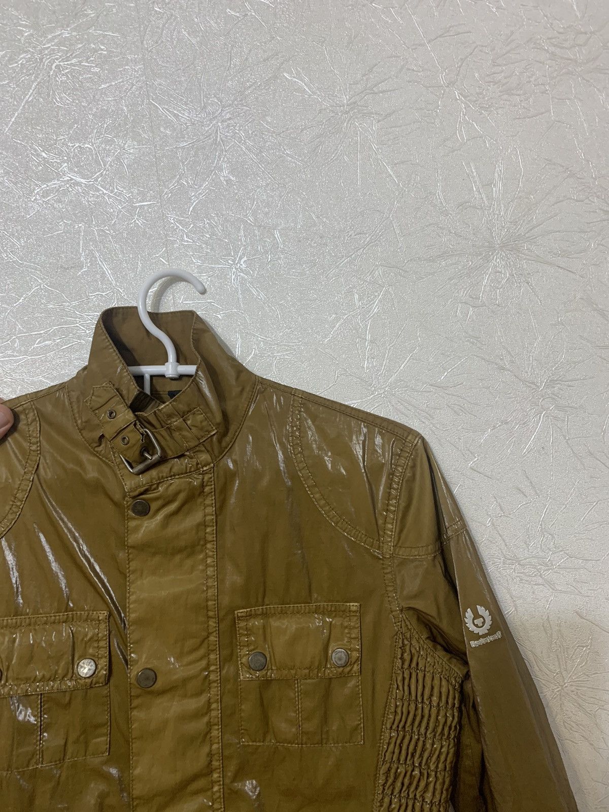 Belstaff Belstaff Gold Label Biker Gold Metallic Jacket Made In Italy Size M / US 6-8 / IT 42-44 - 8 Thumbnail