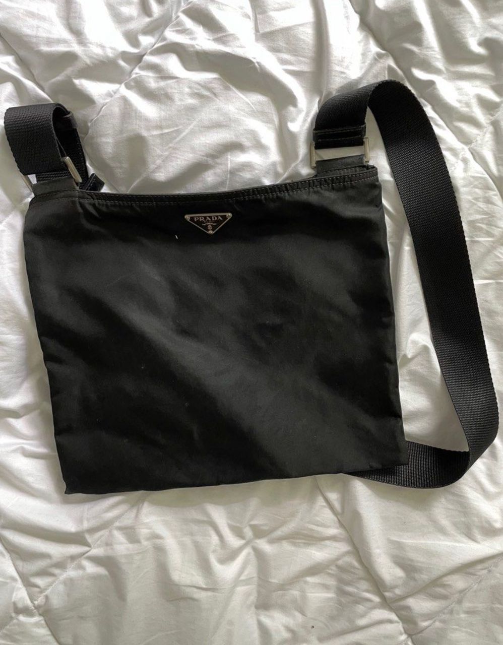 Prada Authentic Prada Nyalon Sling Crossbody Bag Size ONE SIZE - 1 Thumbnail