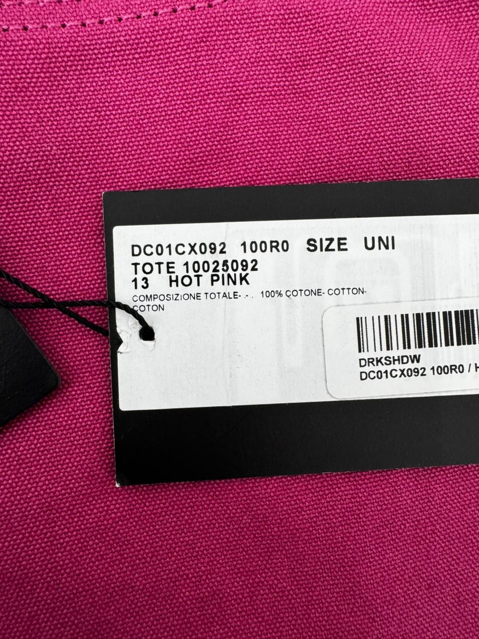 Converse × Rick Owens Drkshdw RICK OWENS TOTE Size ONE SIZE - 4 Thumbnail