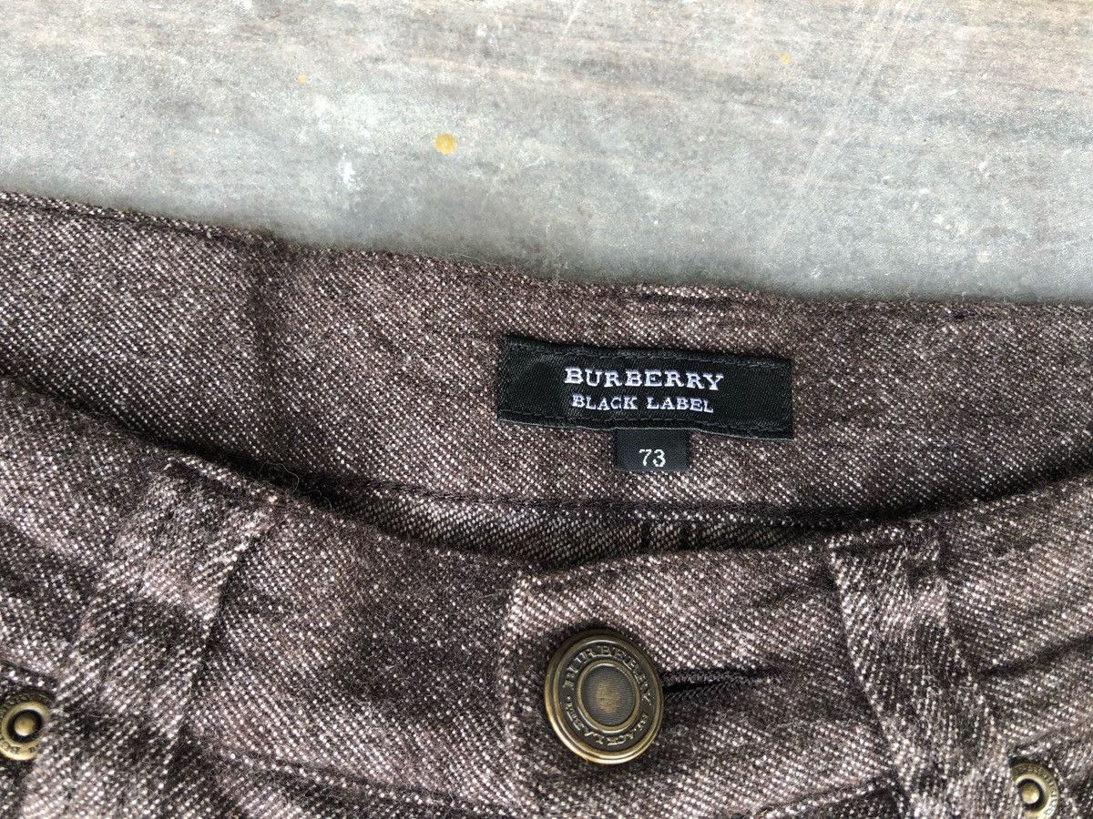 Burberry × Vintage 🔥Vintage Burberry Black Label Wool Jeans 🔥 Size US 30 / EU 46 - 6 Thumbnail