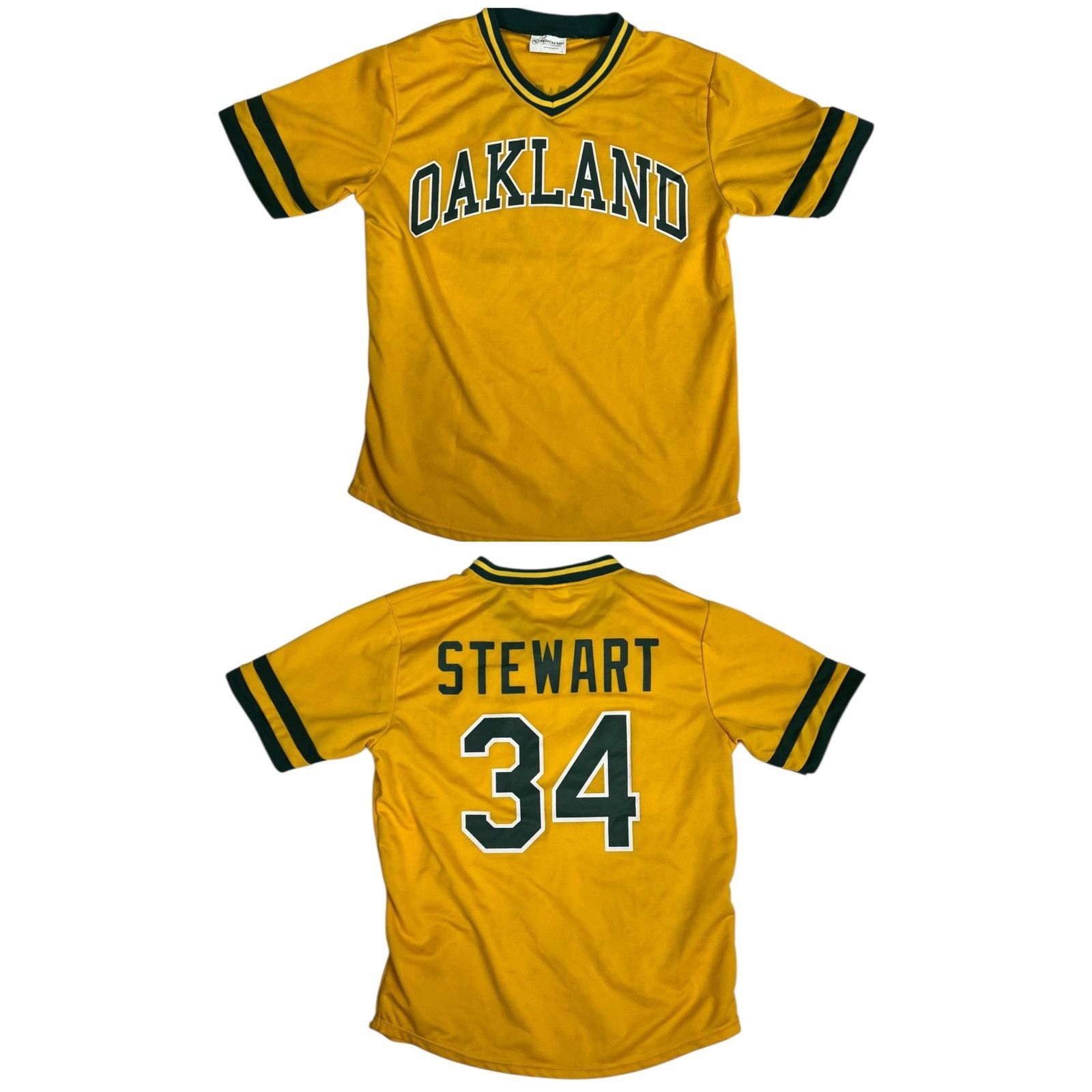 Other Oakland Athletics Dave Stewart Jersey Mens Medium Yellow Gre Size US M / EU 48-50 / 2 - 1 Thumbnail
