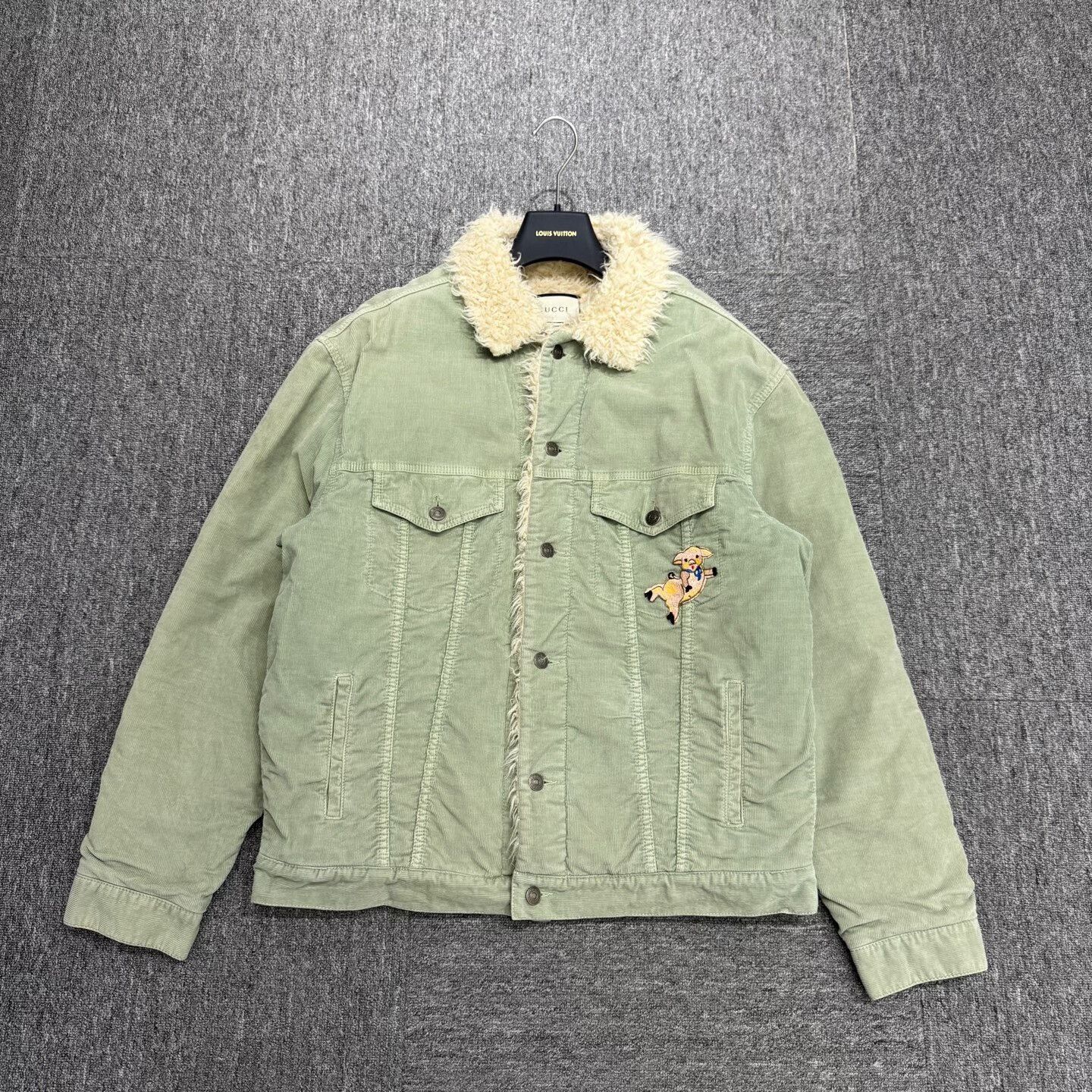 Gucci Gucci Embroidered Lambswool Jacket Size 50 Size US L / EU 52-54 / 3 - 1 Thumbnail