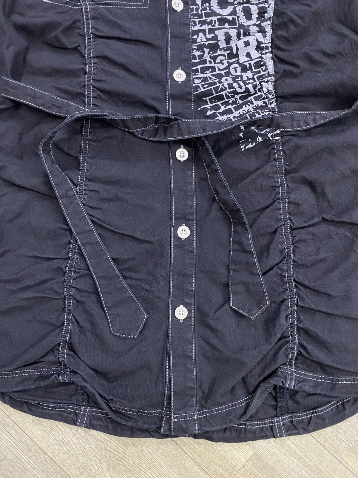 If Six Was Nine Algonquins Bondage Punk LGB Style Button Up Coat Jacket Size US L / EU 52-54 / 3 - 7 Thumbnail