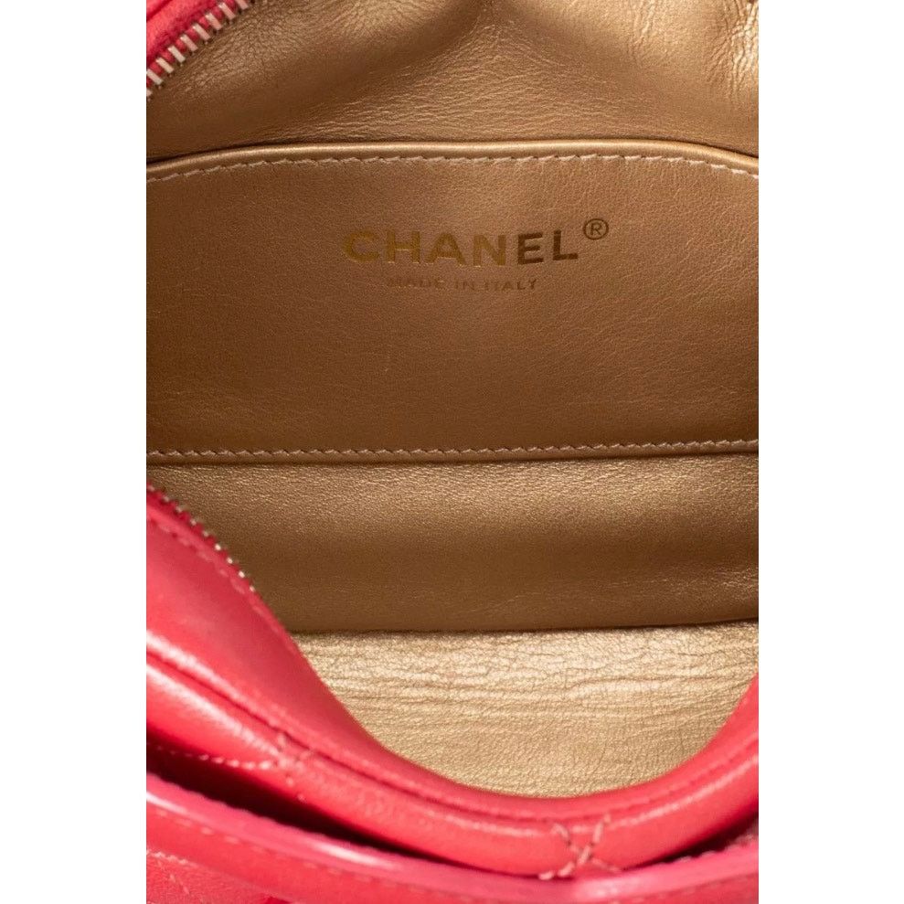 Chanel Elegant Chanel Coco Midnight Red Leather Shoulder Bag Size ONE SIZE - 6 Thumbnail