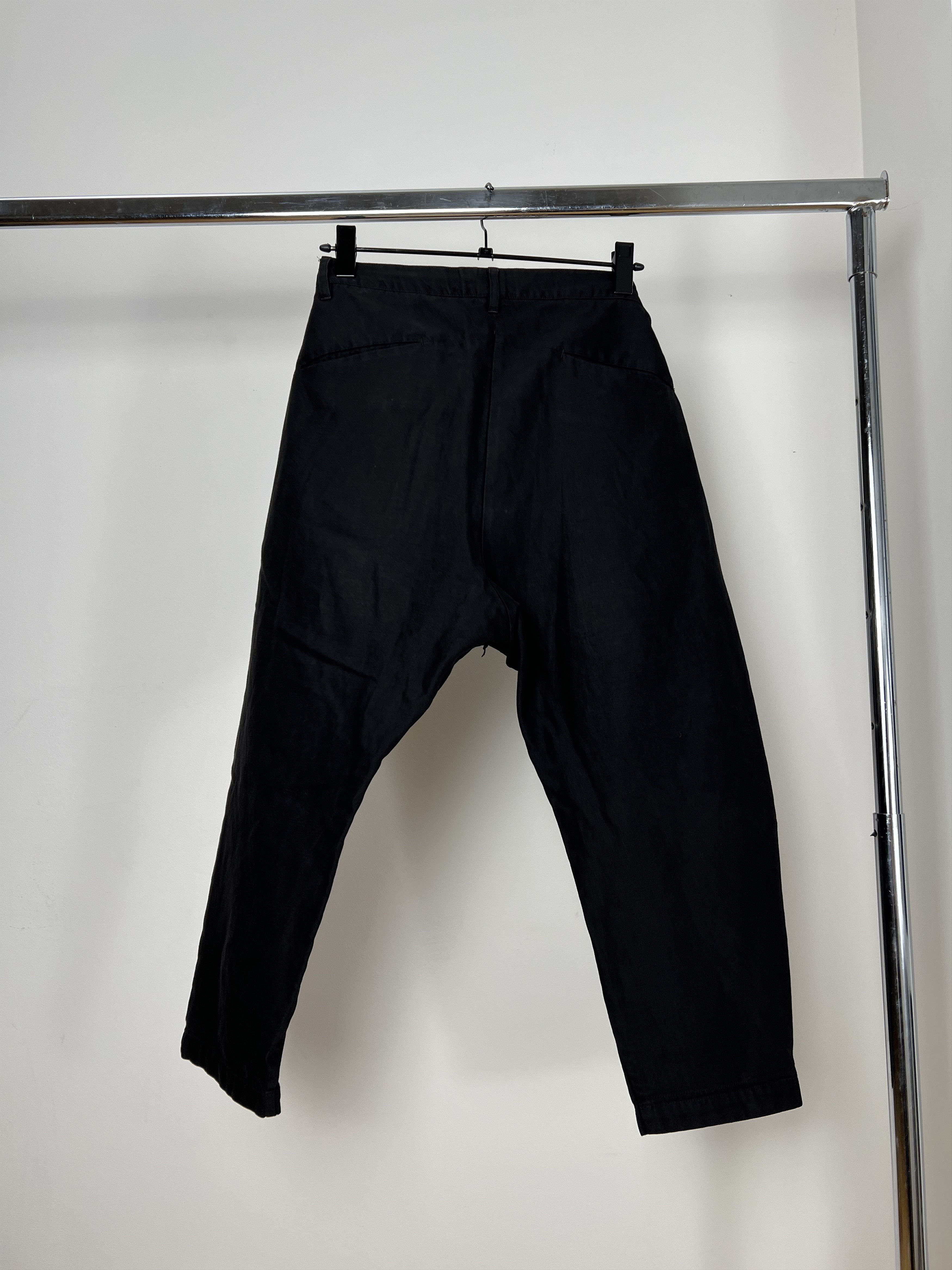 Kazuyuki Kumagai Attachment Kazuyuki Kumagai Attachment Cropped Abstract Pants Size US 31 - 18 Thumbnail