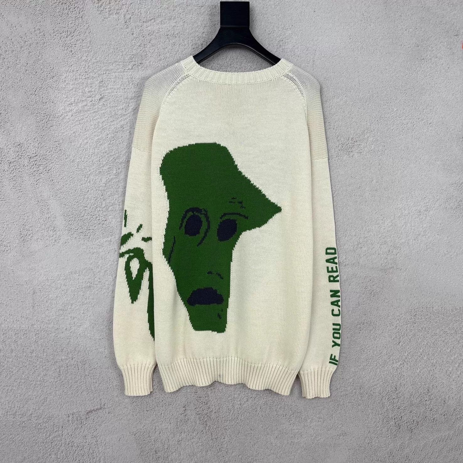 Dior Dior x TS Little Devil Print Cream Knit Sweater S Size US S / EU 44-46 / 1 - 2 Thumbnail