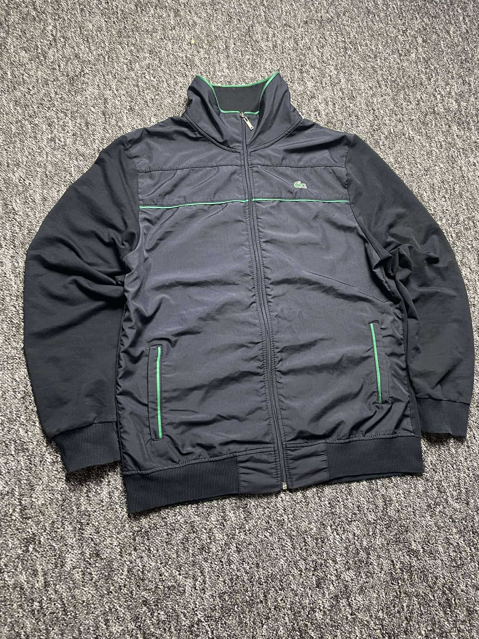 Lacoste × Vintage Vintage classic tracksuit sweatshirt zip Lacoste retro y2k Size US L / EU 52-54 / 3 - 2 Thumbnail