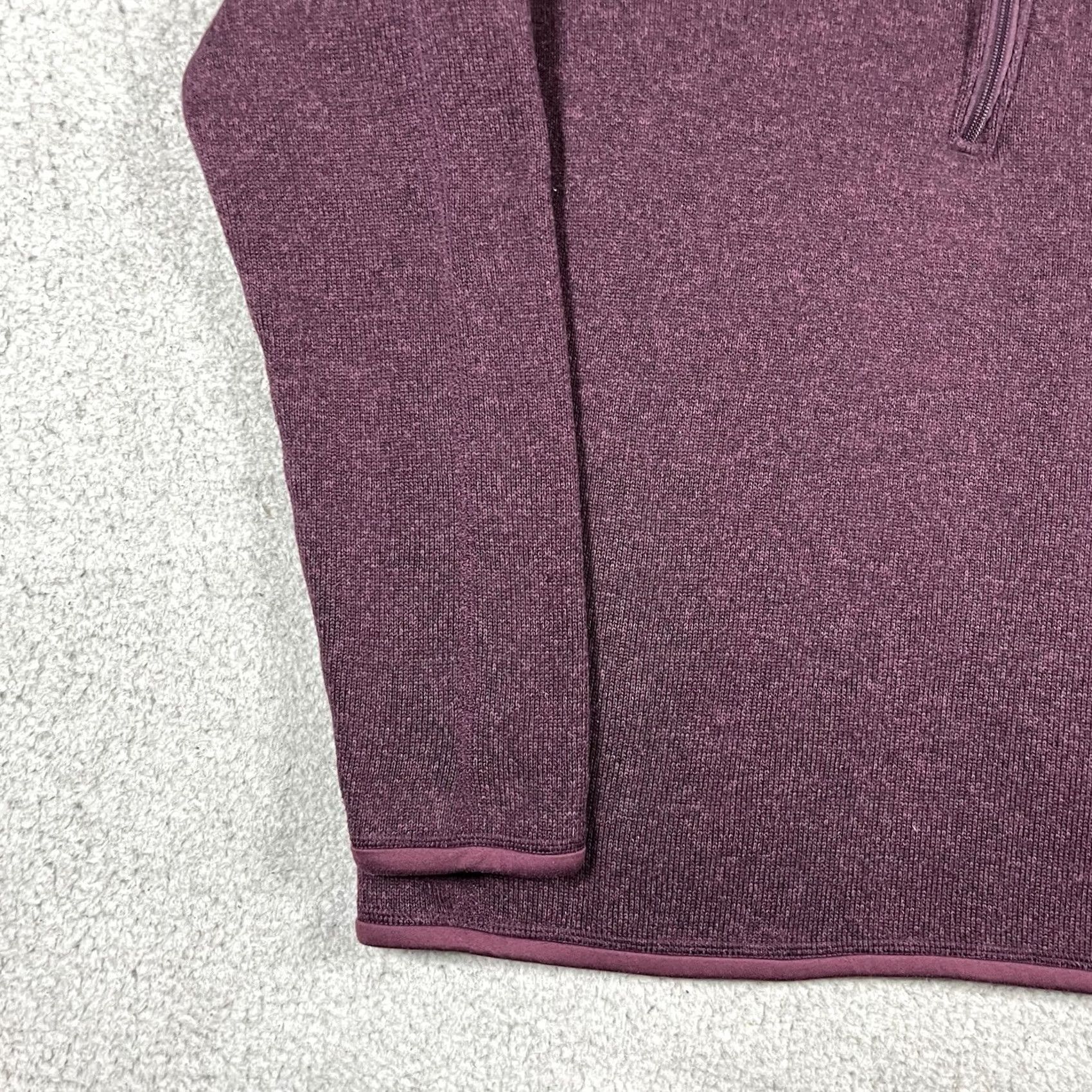 Patagonia Patagonia Jacket Womens L 1/4 Zip Fleece Pullover Outdoor Burgundy Red Outdoor Hiking Jacket Womens L Patagonia Size L / US 10 / IT 46 - 6 Thumbnail