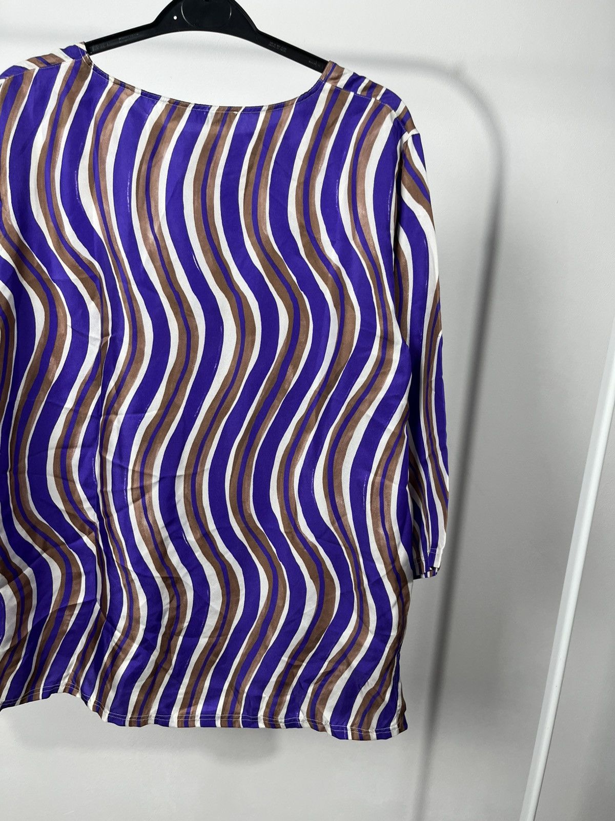 Other Carlotta Canepa 100 percent silk striped blouse Italy Size S / US 4 / IT 40 - 15 Thumbnail