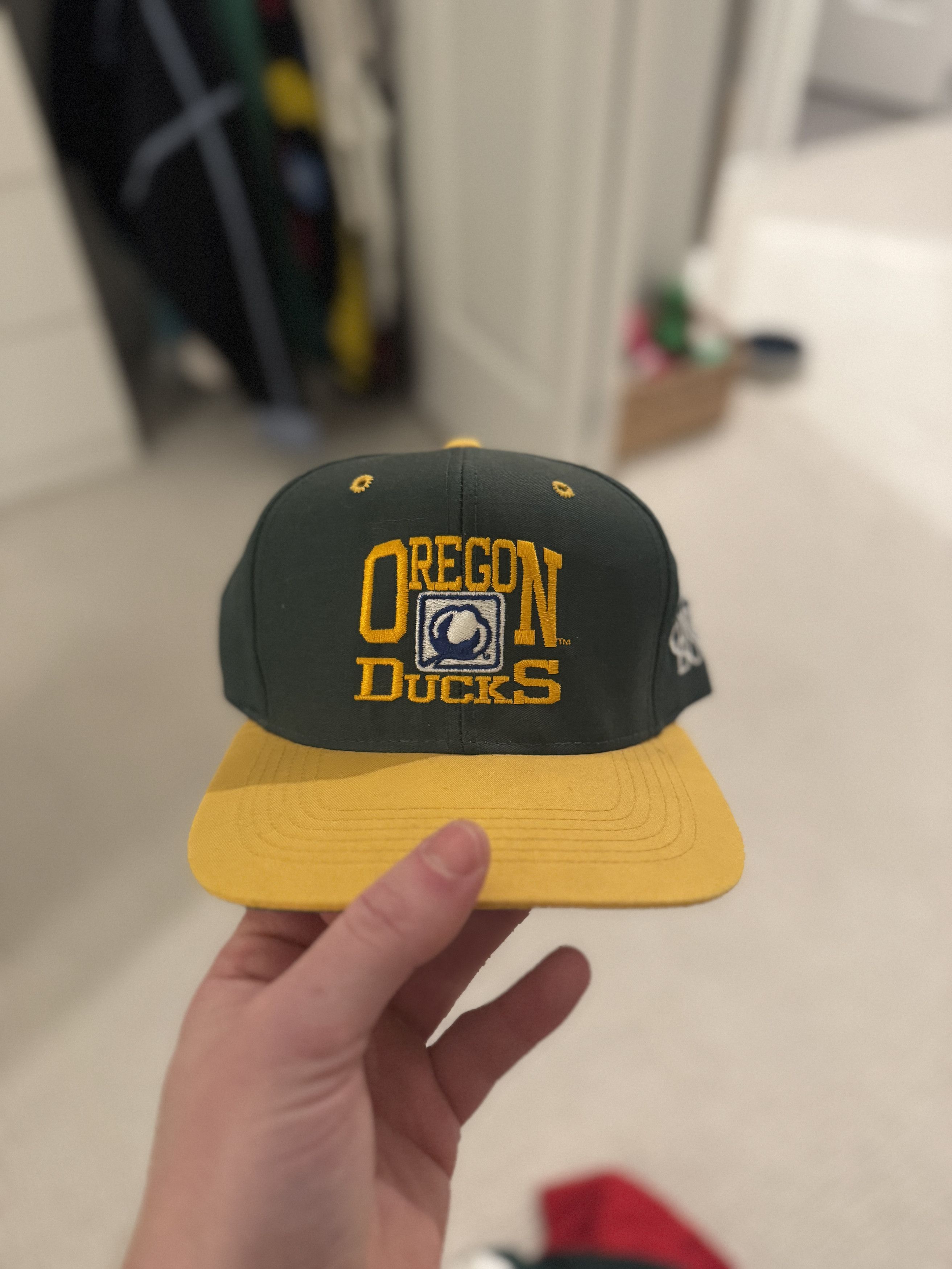 Richardson *VINTAGE* Oregon Ducks 1996 Cotton Bowl Snapback Size ONE SIZE - 1 Thumbnail