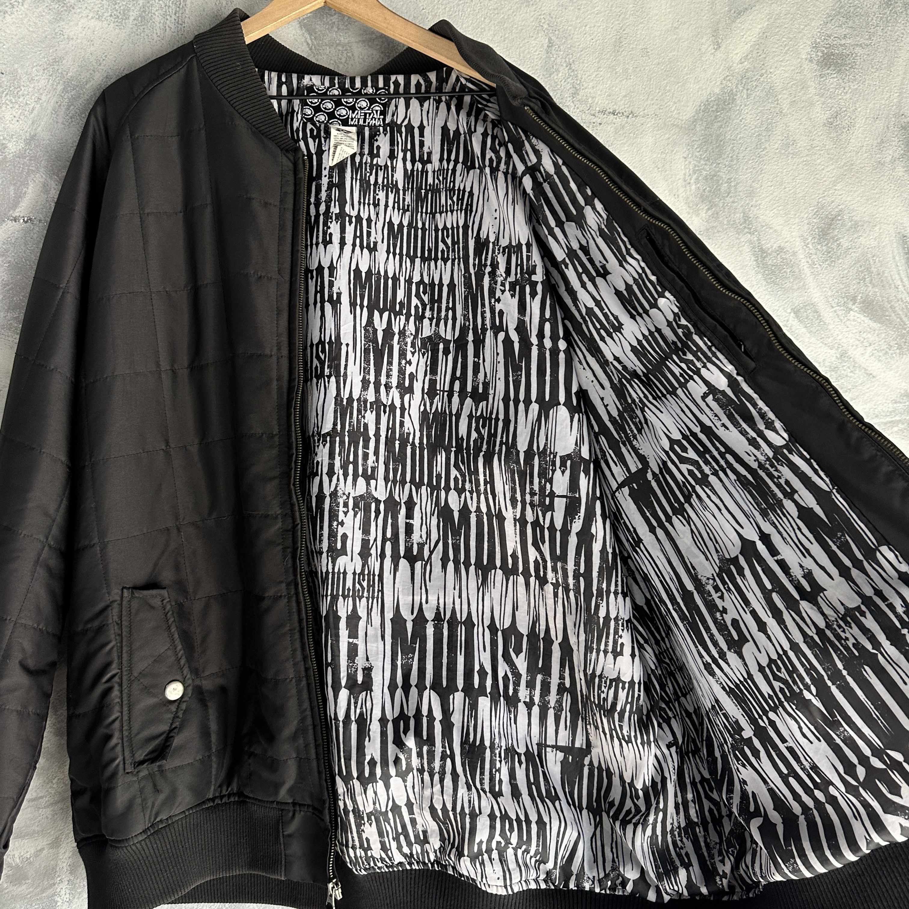Metal Mulisha Vtg Y2K Metal Mulisha Bomber Jacket 3XL Skull Graphic Lined Size US XXL / EU 58 / 5 - 11 Thumbnail