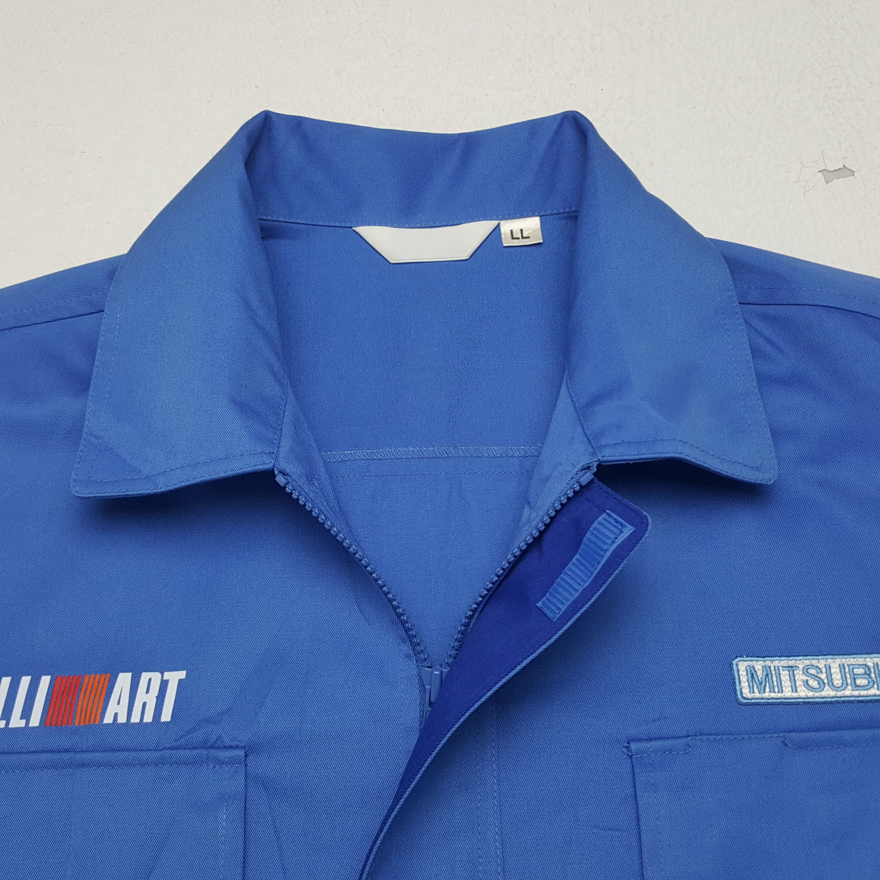 Japanese Brand × Vintage Vintage Mitsubishi Ralli Art Japanese Racing Custom Jacket Size US XXL / EU 58 / 5 - 5 Thumbnail