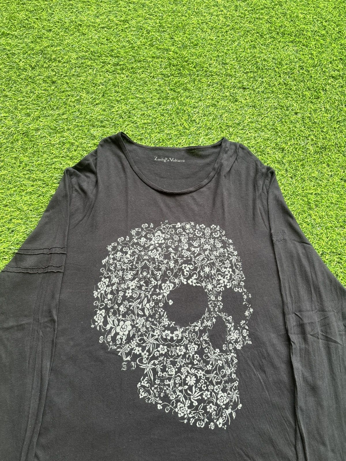 Hysteric Glamour Y2k Zadig & Voltaire Skull Longsleeve Size US XL / EU 56 / 4 - 2 Thumbnail