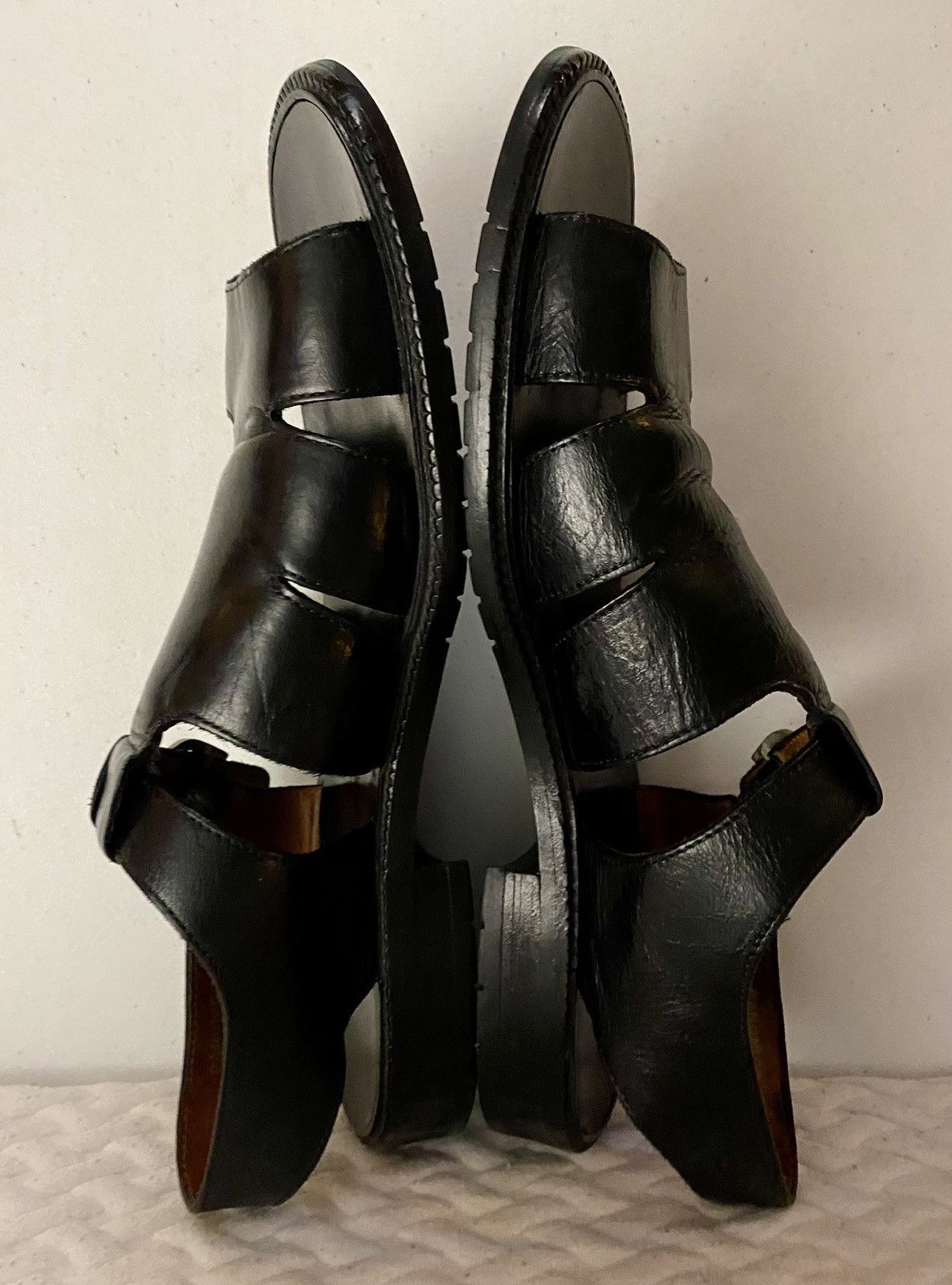 Bally Vintage Bally Panonico Fisherman Gurkha Sandals 12 US EUC Size US 12 / EU 45 - 8 Thumbnail