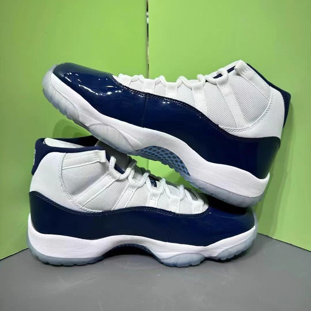 Jordan Brand Air Jordan 11 UNC Basketball Shoes K15 Size US 11 / EU 44 - 5 Thumbnail