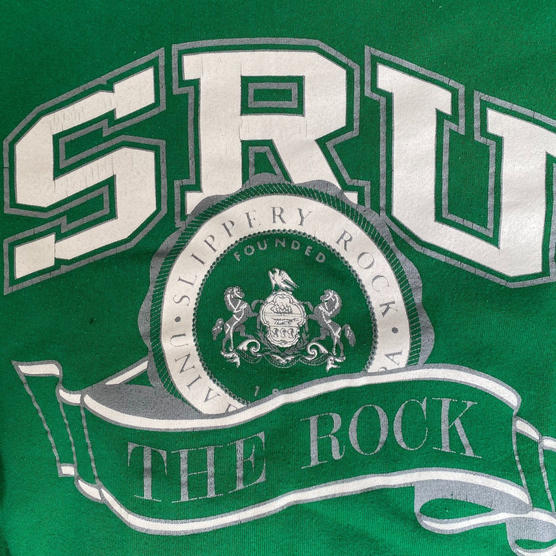Jansport Vintage 90s Slippery Rock University Crewneck Sweatshirt Size US M / EU 48-50 / 2 - 3 Thumbnail