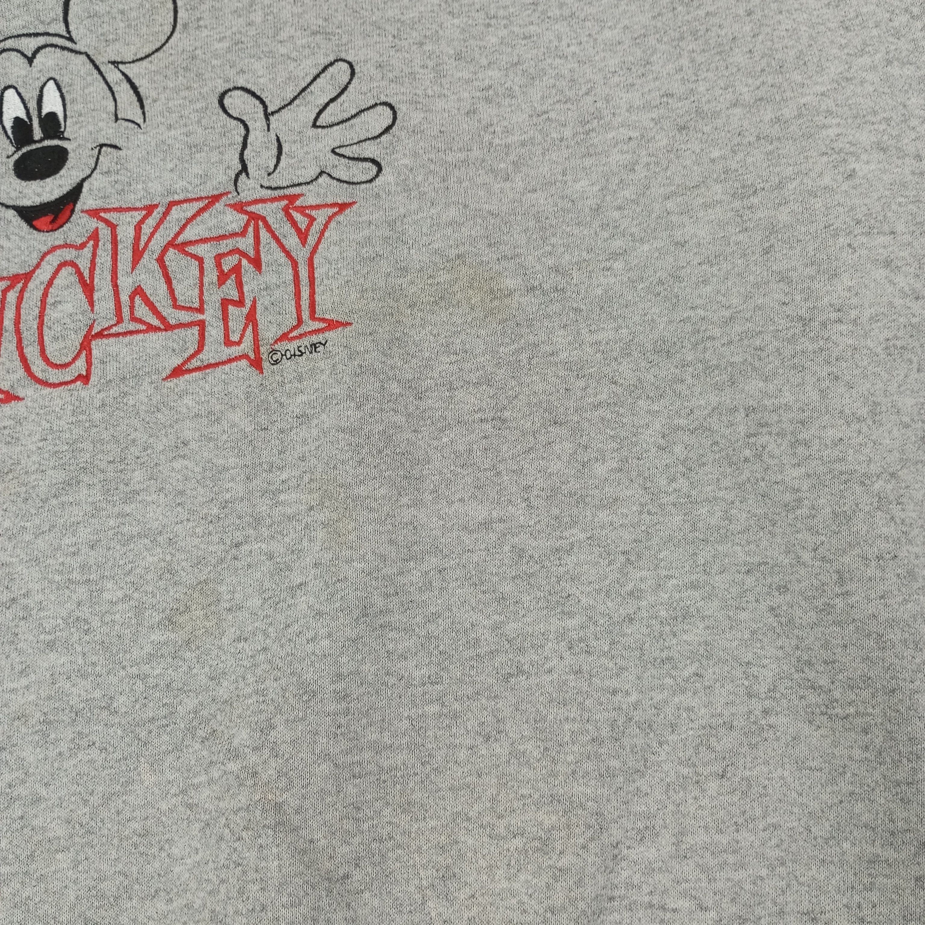 Mickey Mouse Disney Mickey Mouse Vintage Sweatshirt c236n9 Size US XL / EU 56 / 4 - 3 Thumbnail