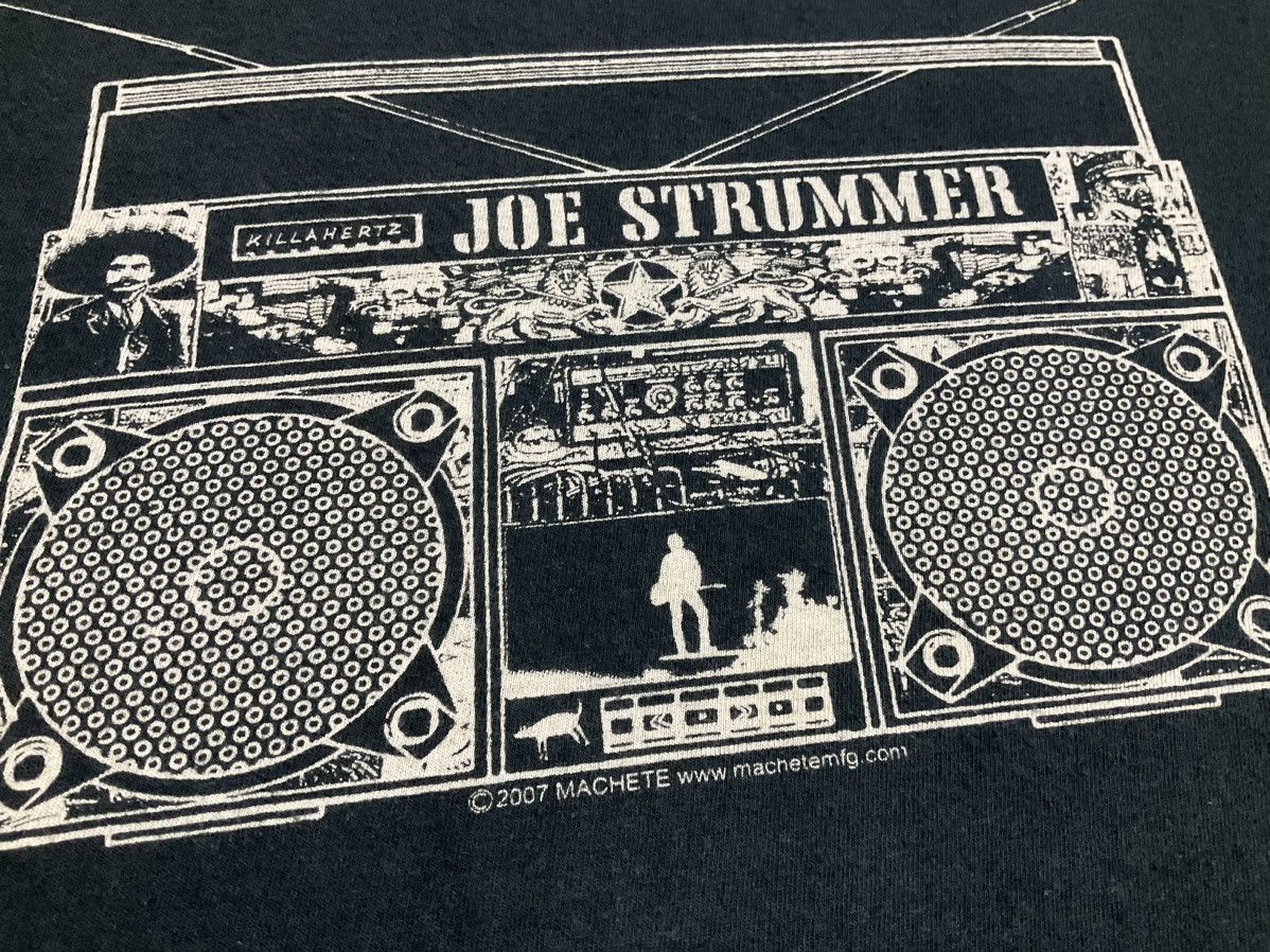 Band Tees × Vintage 🔥Y2K Vintage Joe Strummer Shirt The Clash 2007 Size US S / EU 44-46 / 1 - 3 Thumbnail
