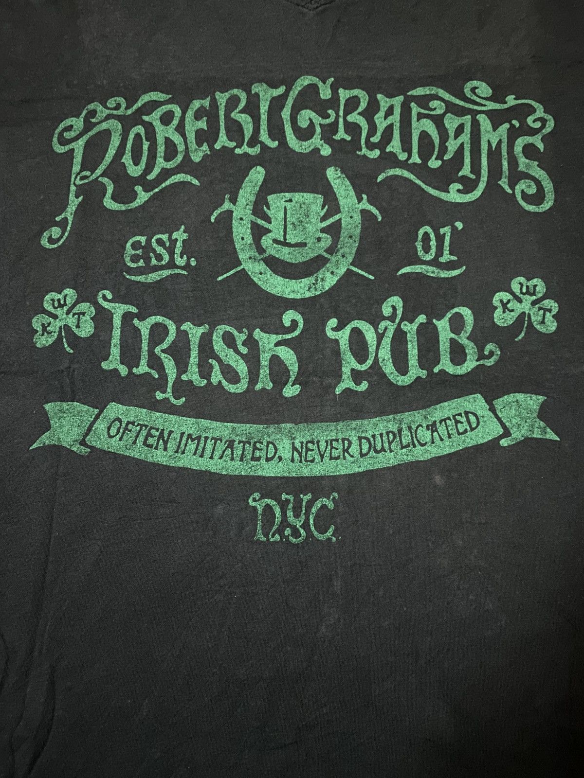 Robert Graham Robert Graham Irish Pub Design T Shirt Size US XL / EU 56 / 4 - 3 Thumbnail