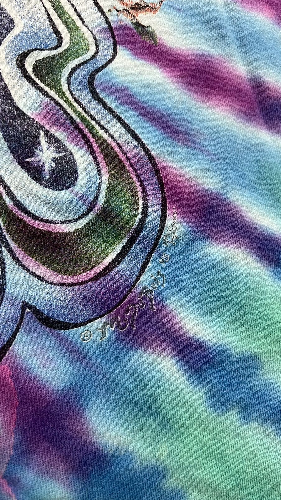 1993 Grateful Dead summer season M.Dubois anvil tee