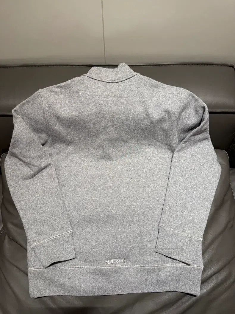 Chrome Hearts CHROME HEARTS Size M Thirty-character leather zipper sweate Size US M / EU 48-50 / 2 - 3 Thumbnail