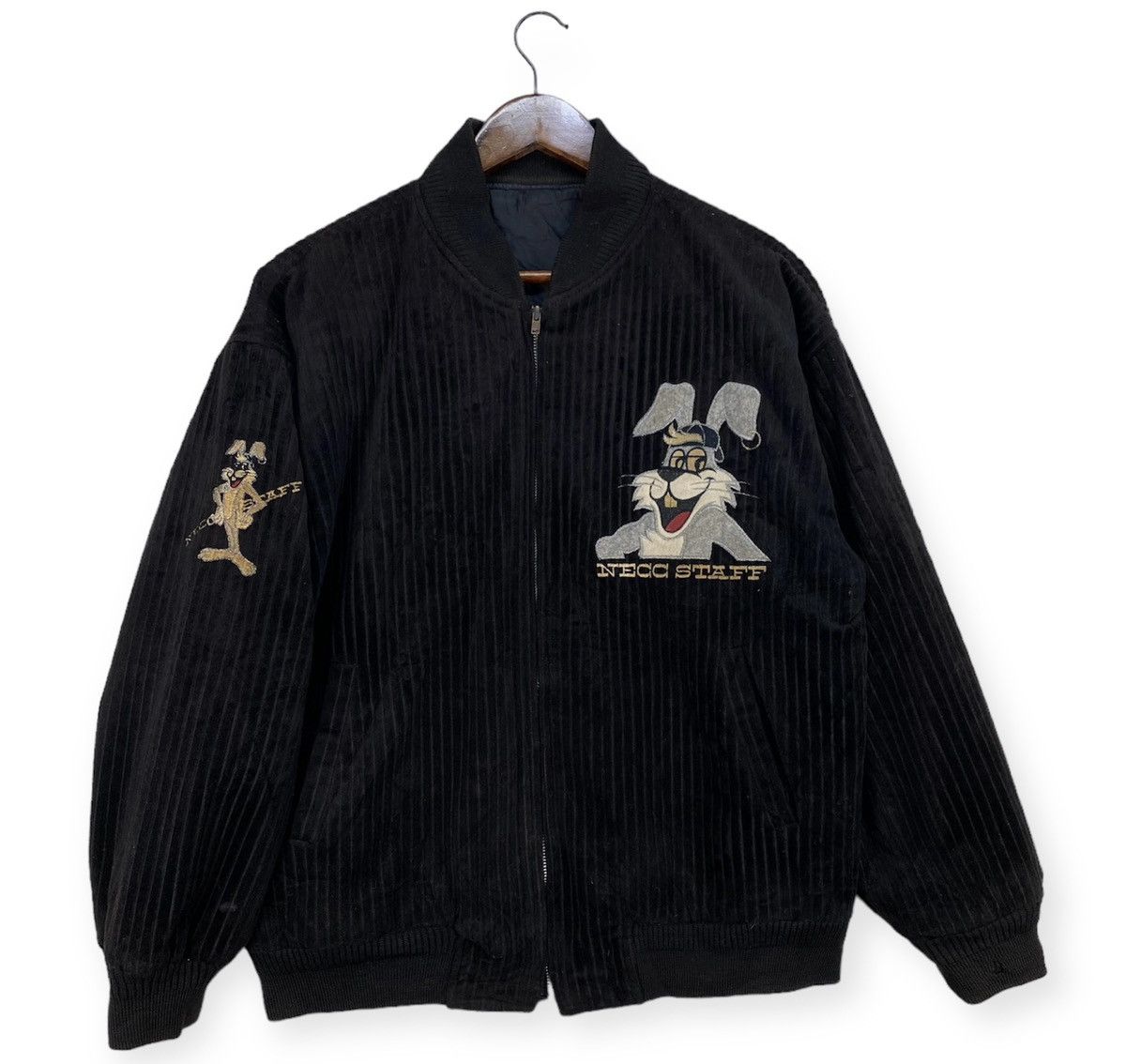 Japanese Brand NECC STAFF BOMBER JACKET Size US L / EU 52-54 / 3 - 1 Thumbnail
