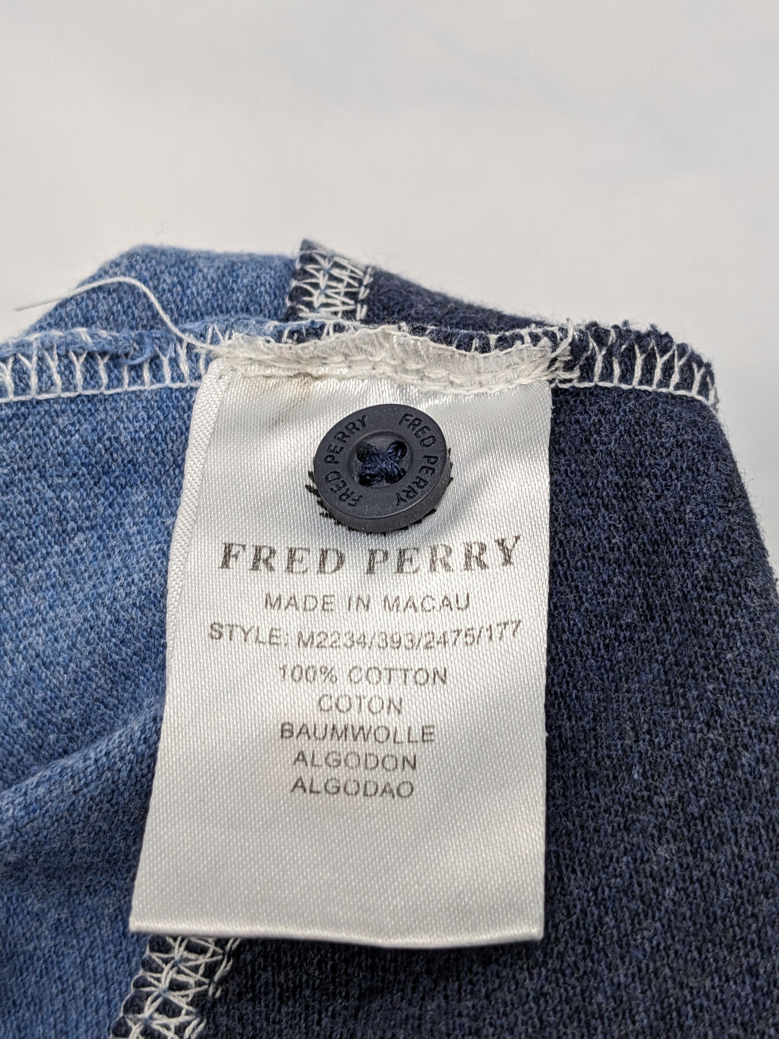 Fred Perry VINTAGE FRED PERRY POLO SHIRT Size US L / EU 52-54 / 3 - 9 Thumbnail