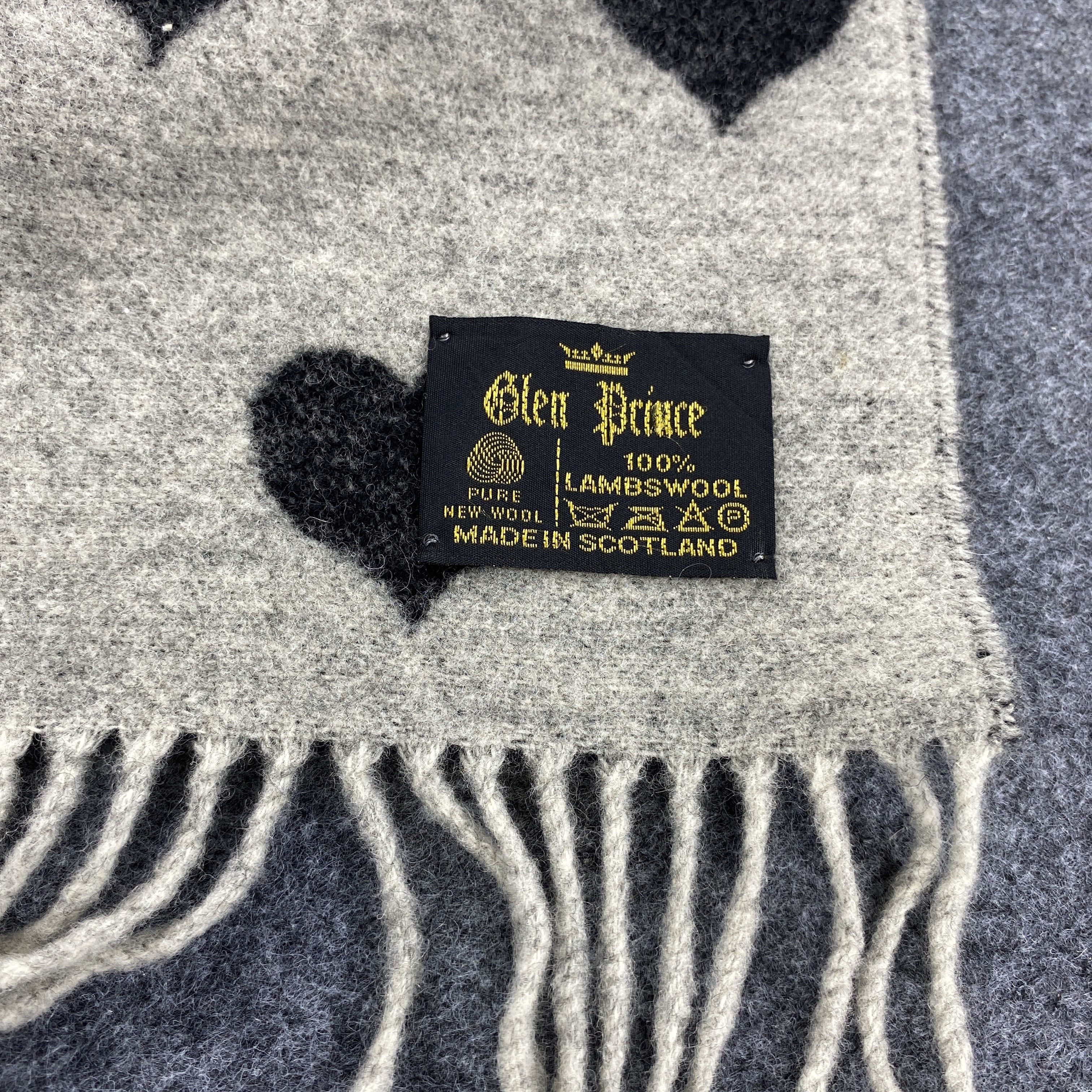Vintage Glen Prince Scarf # Muffler # Neckwear # D401 Size ONE SIZE - 2 Thumbnail