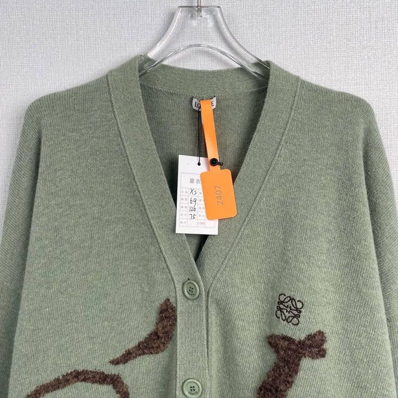 Loewe LOEWE Asymmetric deer sweater Size XS / US 0-2 / IT 36-38 - 2 Thumbnail