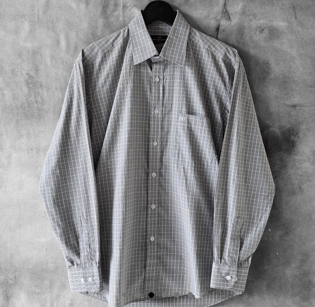 Balenciaga Vintage Balenciaga Shirt Size US M / EU 48-50 / 2 - 1 Thumbnail