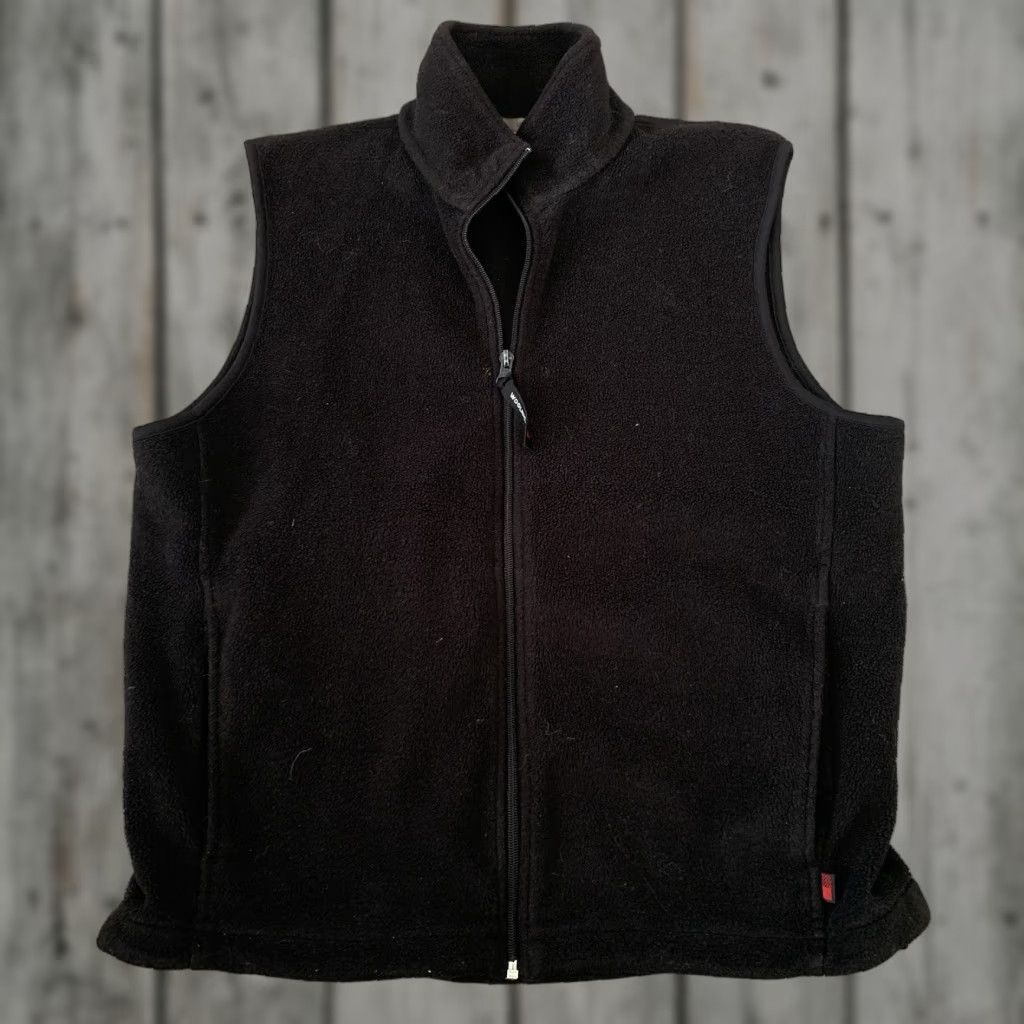 Vintage VINTAGE Woolrich Fleece Vest Mens M Black Full Zip Outdoors Hiking Vest Size US M / EU 48-50 / 2 - 1 Thumbnail