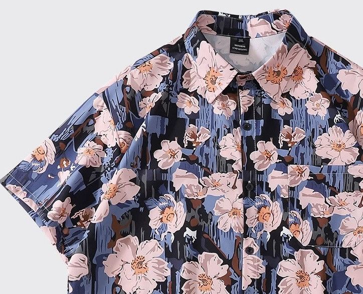 Other Graffiti Oil Painting Button Up Shirt Size US M / EU 48-50 / 2 - 1 Thumbnail