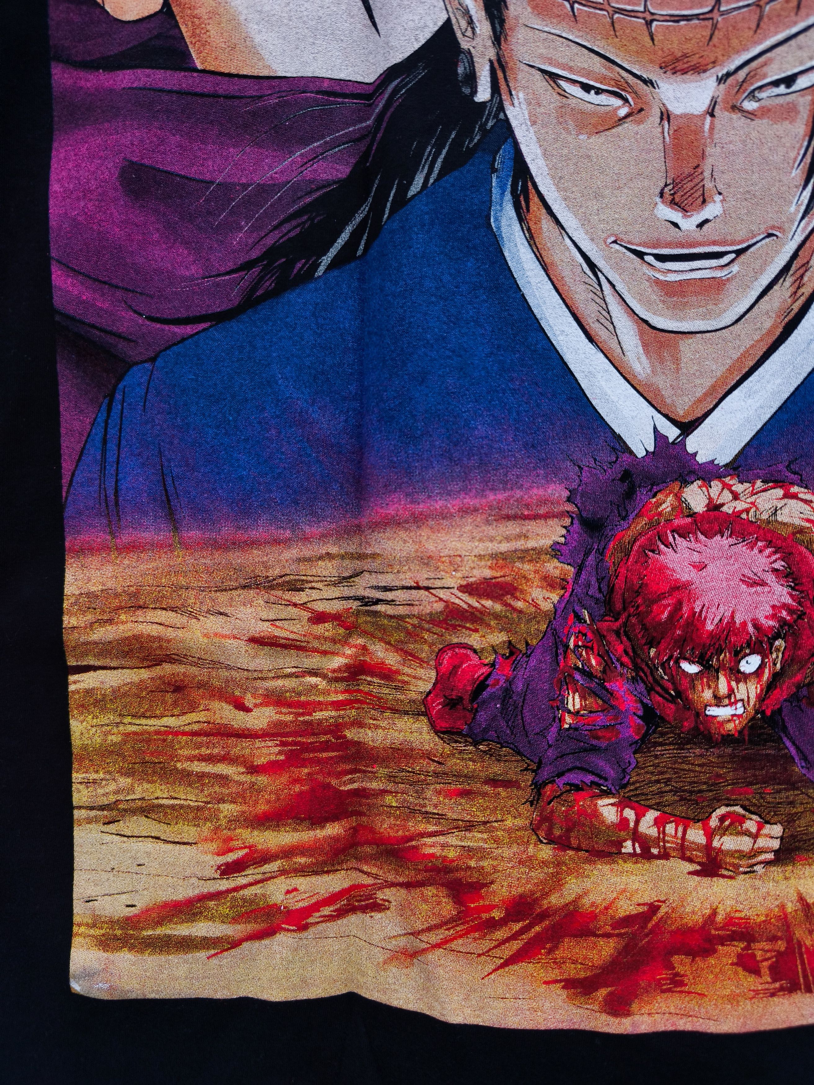 Anime Jujutsu Kaisen Choso Blood Art Aesthetic T-shirt Size US XL / EU 56 / 4 - 17 Thumbnail