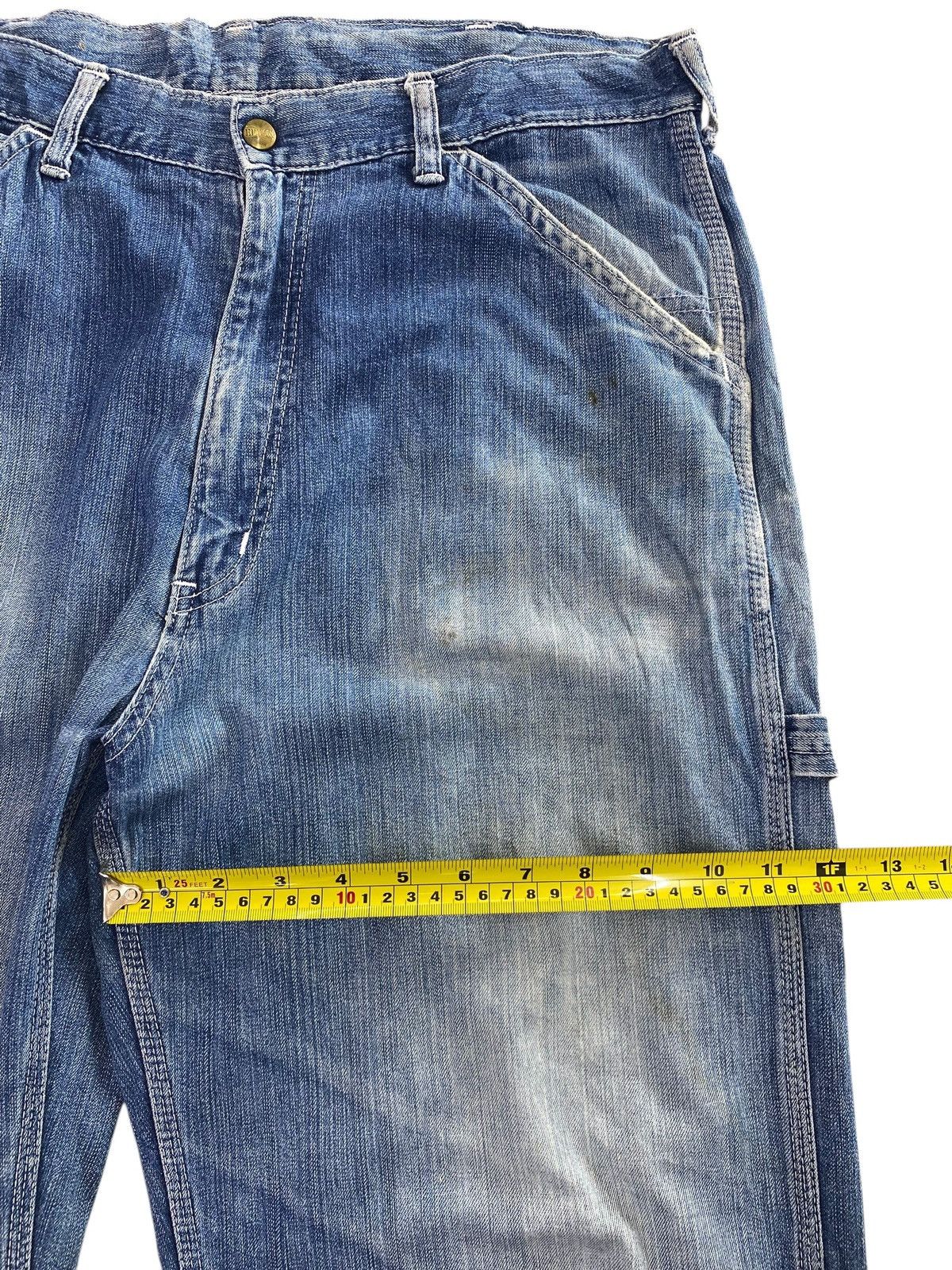 Edwin Edwin Vintage Light Wash Denim Carpenter Jeans Size US 34 / EU 50 - 8 Thumbnail
