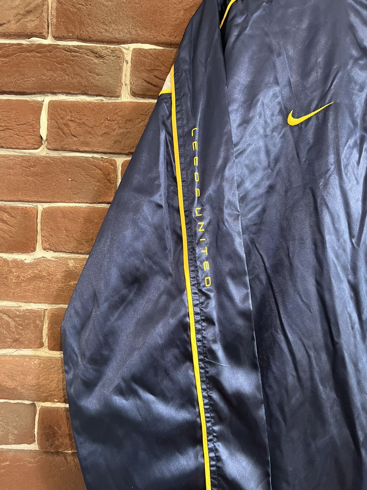 Nike Very Rare 90s Leeds United Nike Jacket XL Vintage Sportswear Size US XL / EU 56 / 4 - 5 Thumbnail