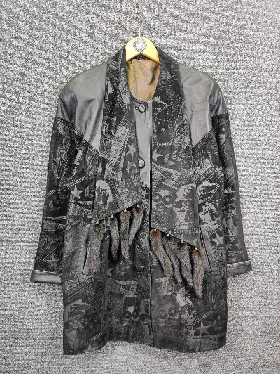 The Unbranded Brand Nice 🔥Vintage Leather Long Jacket Nice Design Size US M / EU 48-50 / 2 - 1 Thumbnail