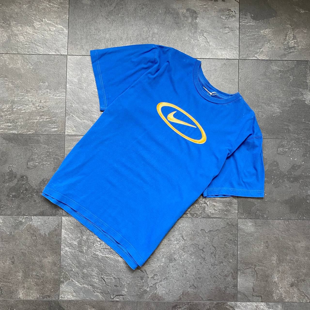 Nike Big logo nike swoosh tee shirt Size US XL / EU 56 / 4 - 1 Thumbnail
