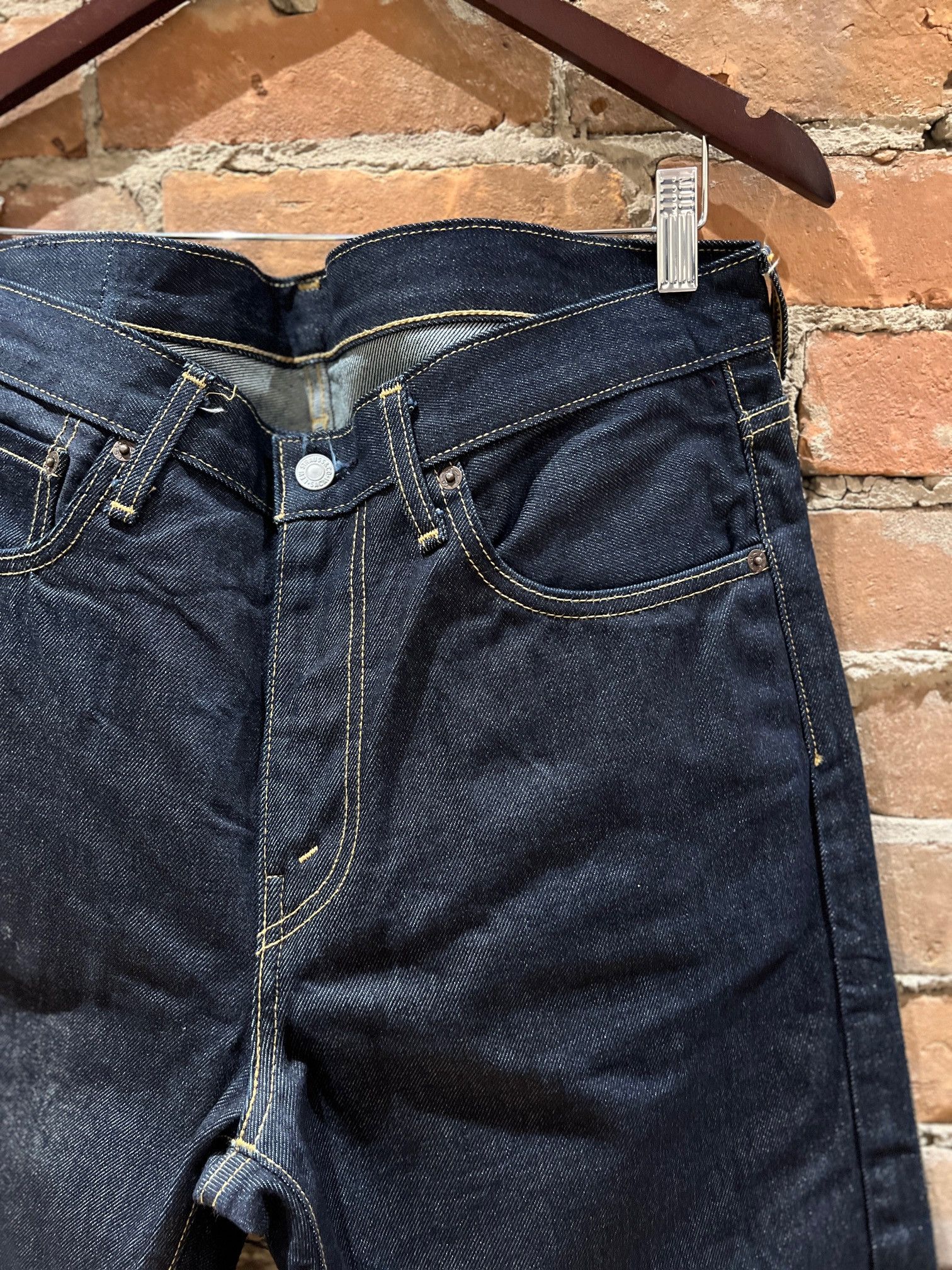 Sacai Sacai × Levi’s Reconstructed Denim – Size L (Raw Indigo) Size US 32 / EU 48 - 4 Thumbnail