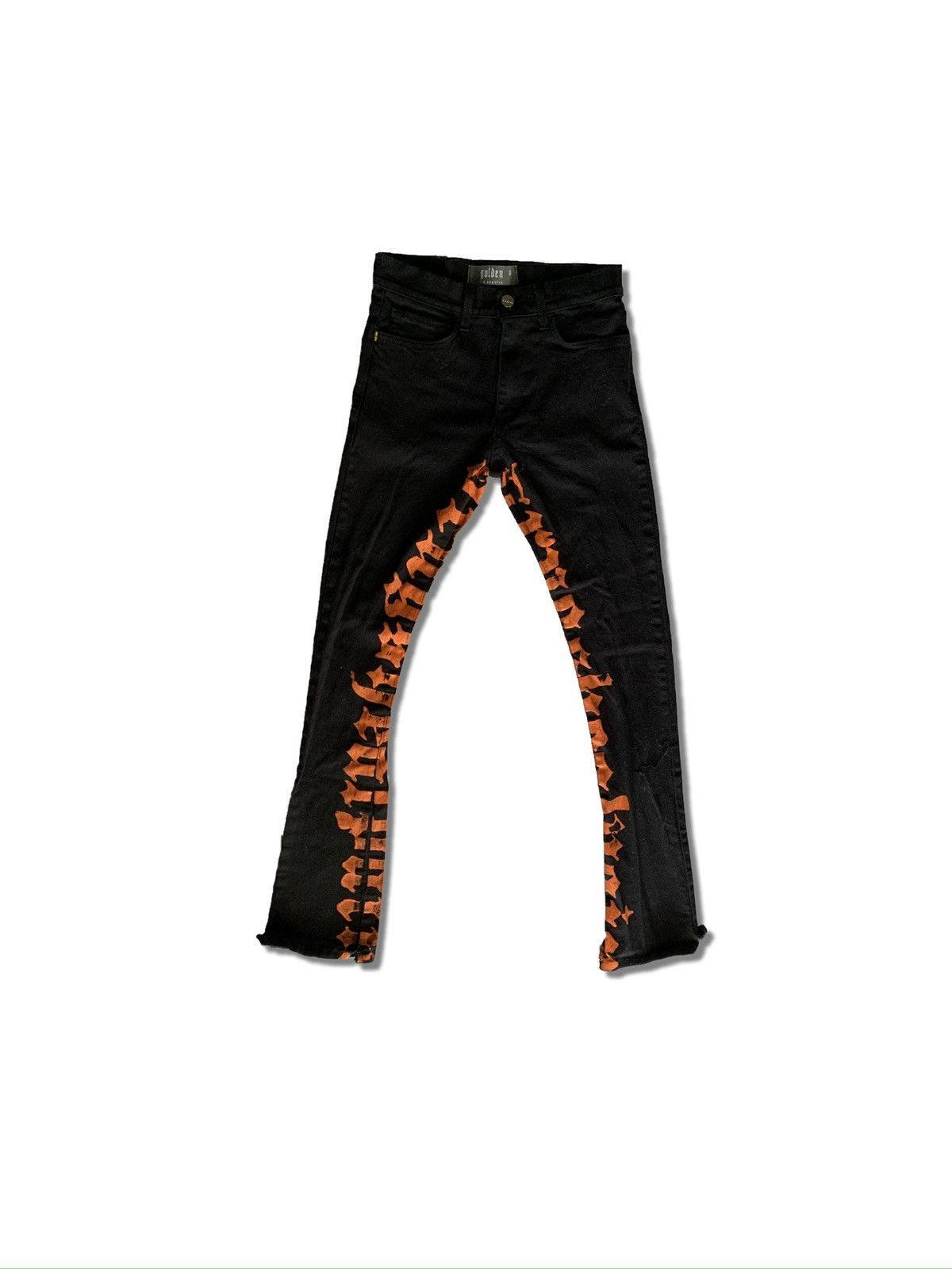 Golden Denim Golden Denim Stacked Flare Jeans (AllHallow) Size US 30 / EU 46 - 1 Thumbnail