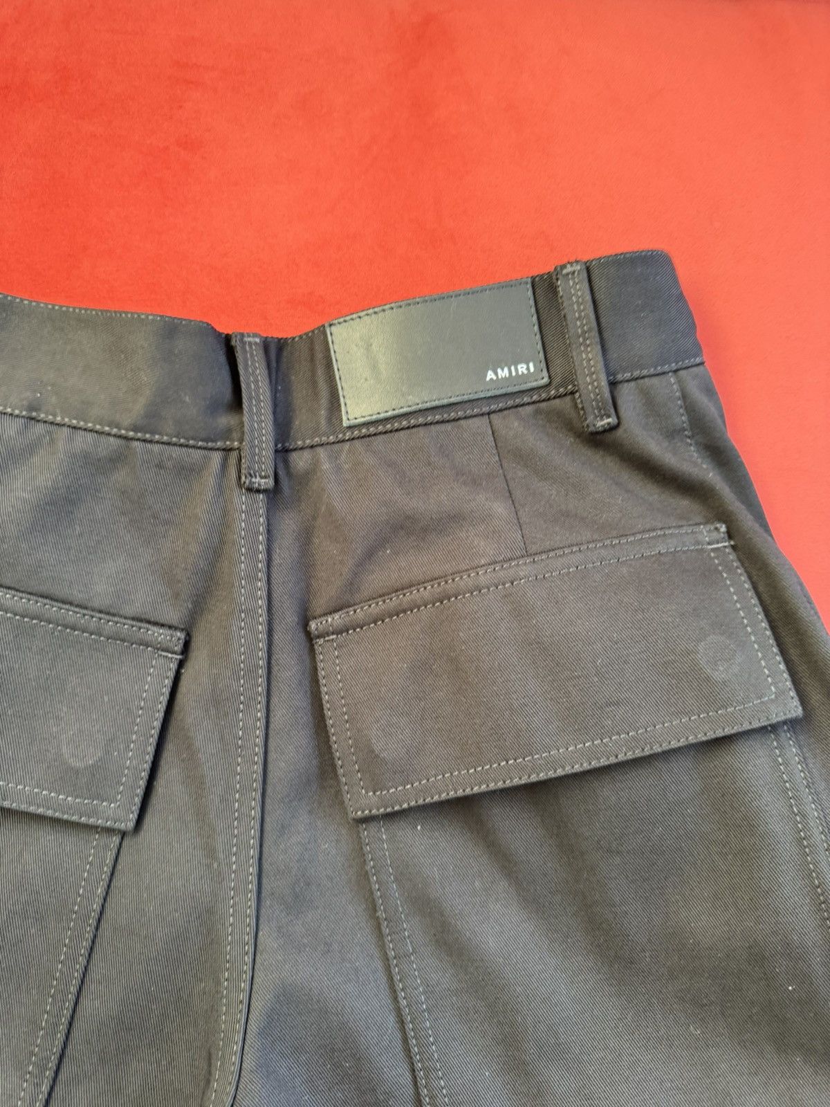 Amiri Amiri New black cargo baggy pants, size S int, 8 UK Size 27" / US 4 / IT 40 - 12 Thumbnail