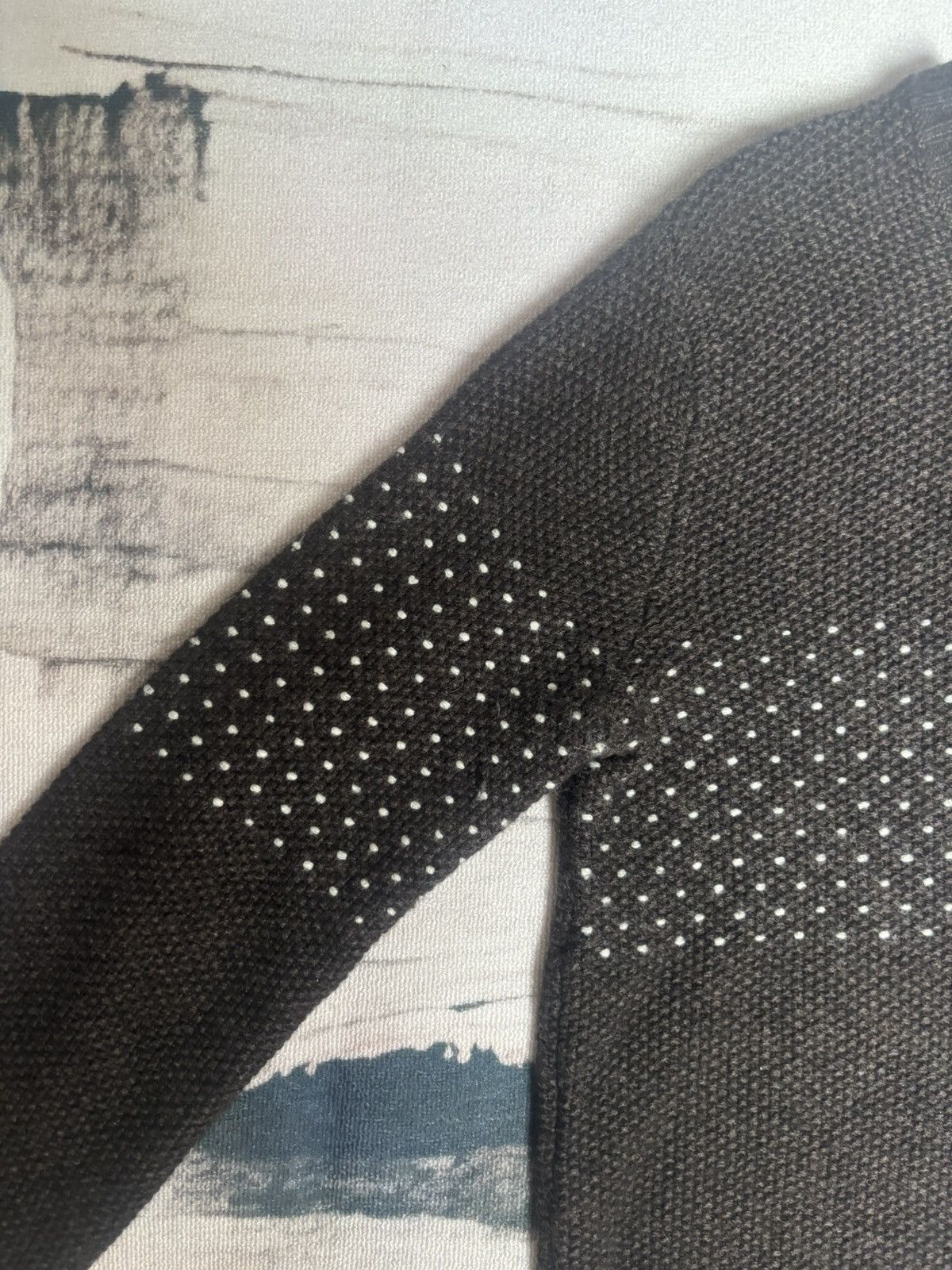 Lacoste Brown Lacoste sweatshirt size S with white polka dot pattern Size US S / EU 44-46 / 1 - 7 Thumbnail