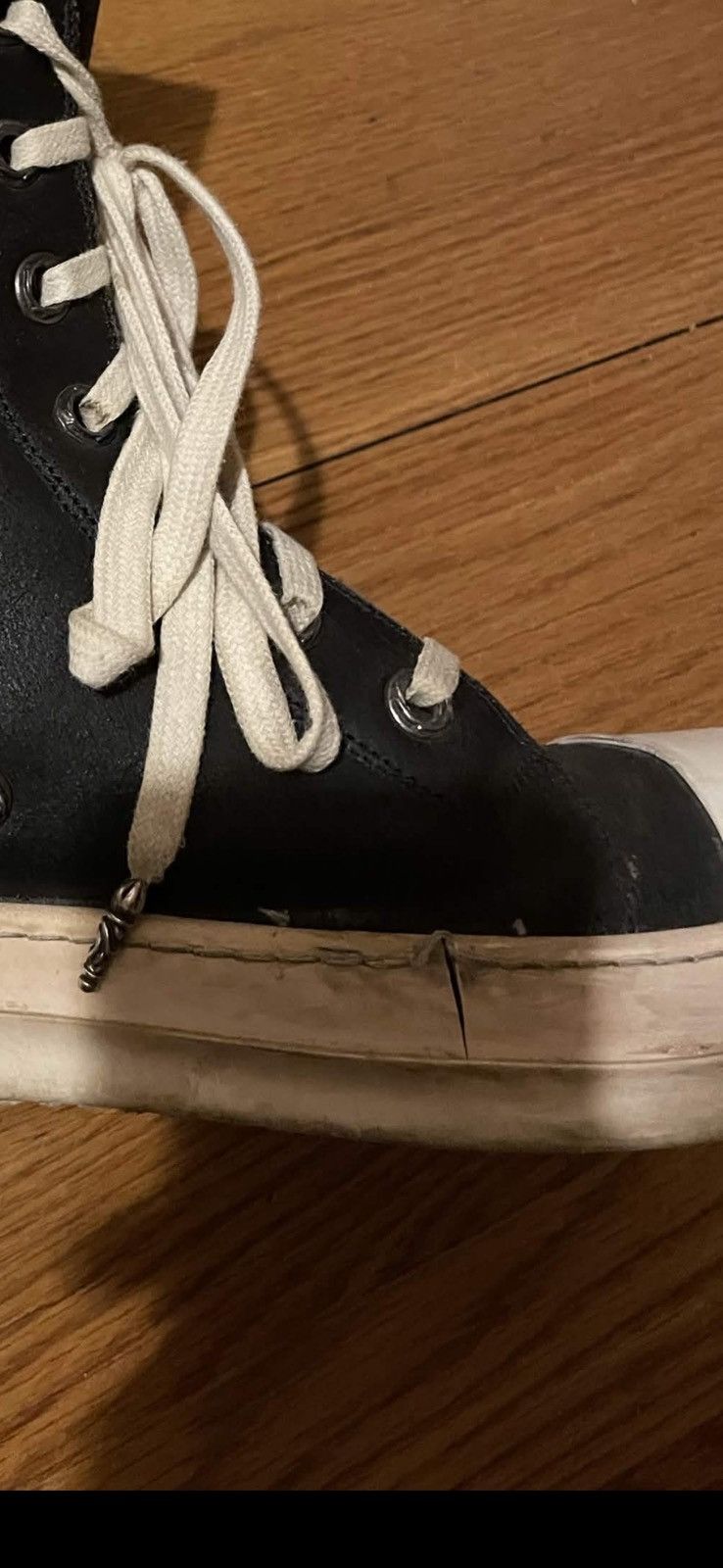 Chrome Hearts × Rick Owens Chrome Hearts Rick Owens Ramones 45 Size US 12 / EU 45 - 13 Thumbnail