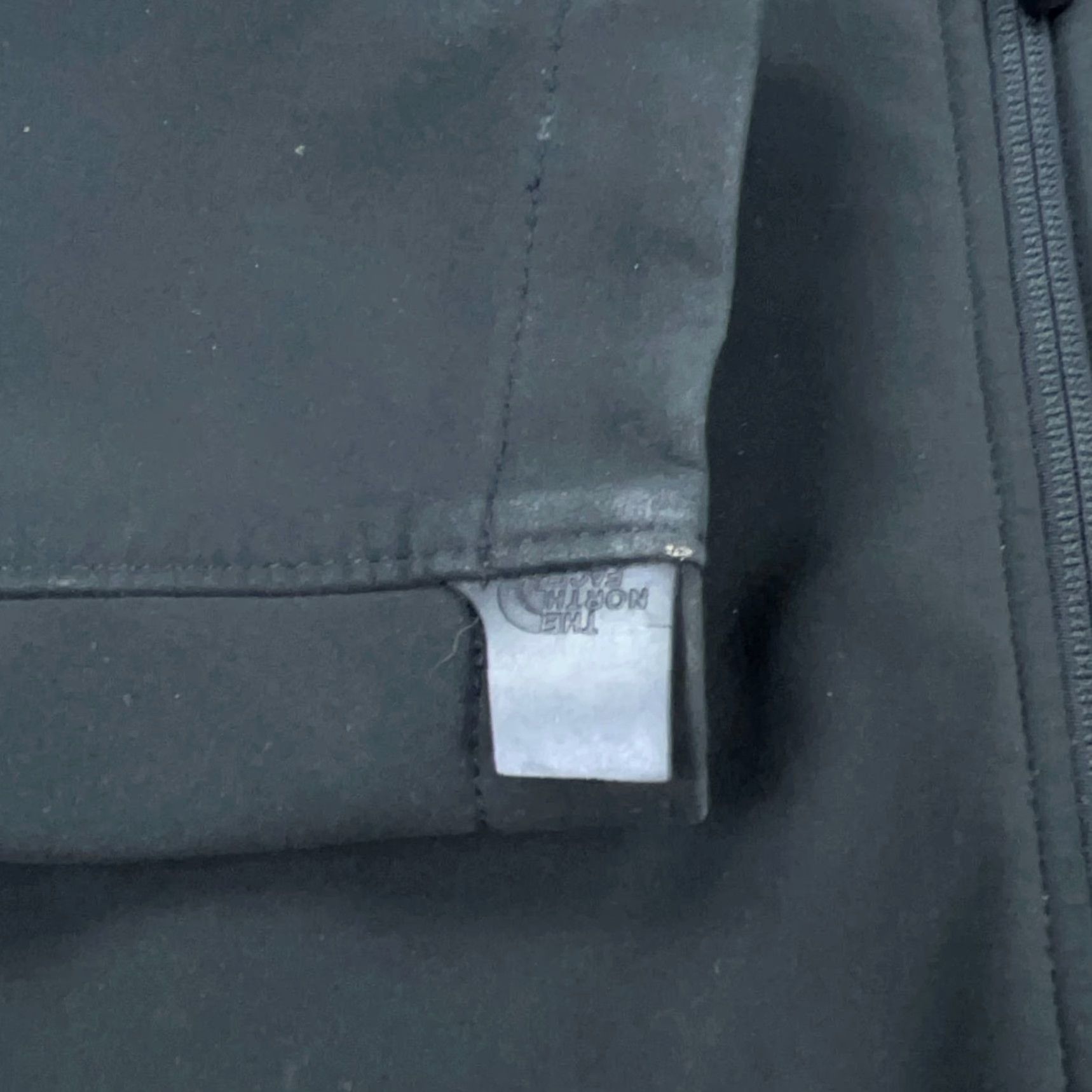 The North Face The North Face Jacket Men XL Black White Soft Shell Wind Coat Layer Fleece Lined Size US XL / EU 56 / 4 - 3 Thumbnail