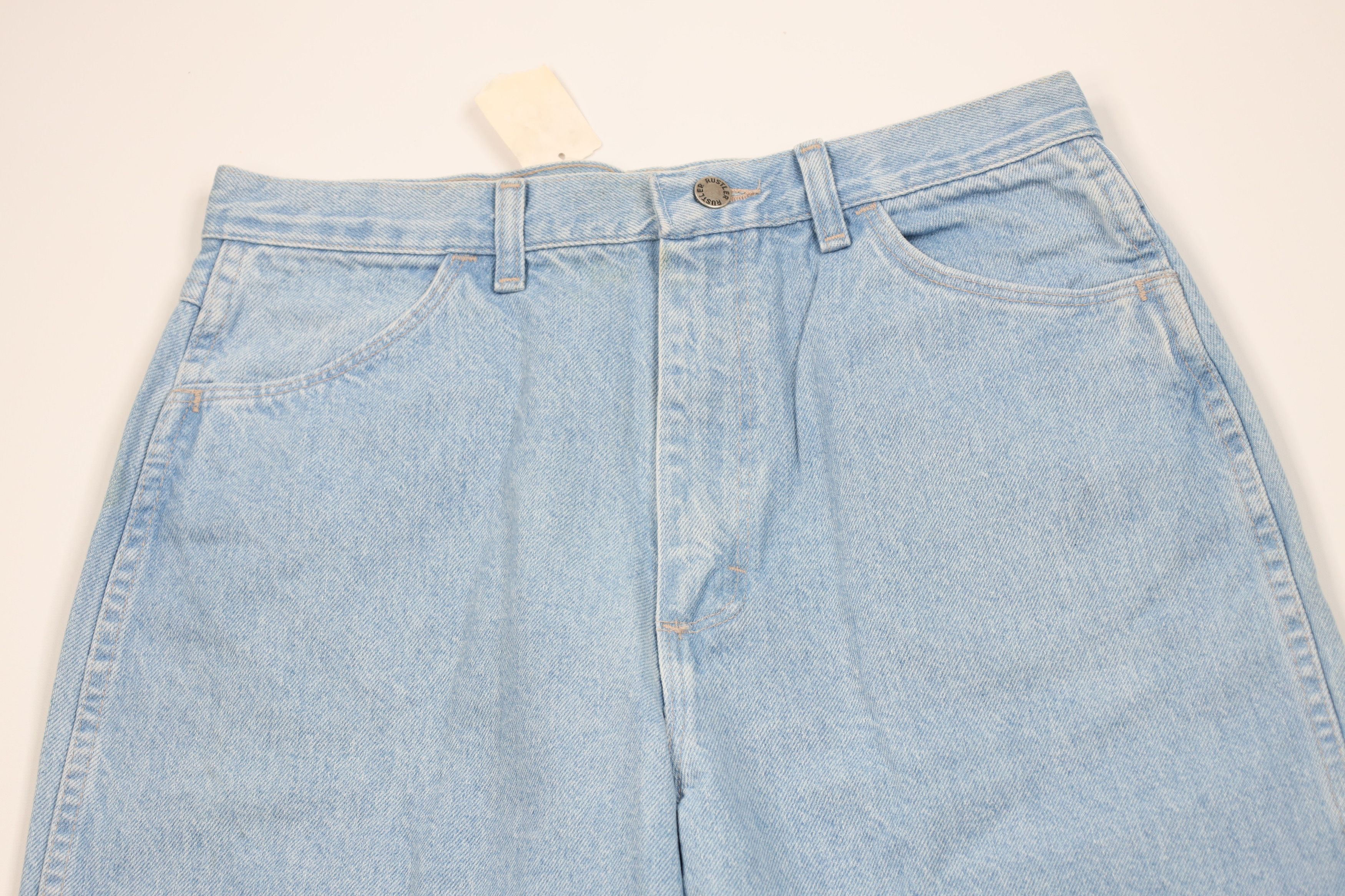 Vintage Deadstock Vintage 90s Streetwear Fit Tapered Leg Jeans USA Size 38" / US 16 / IT 52 - 2 Thumbnail