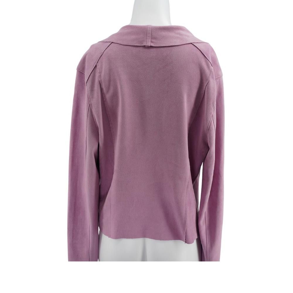 BLANKNYC Blank NYC Pink Suede Asymmetrical Moto Jacket Size M Size M / US 6-8 / IT 42-44 - 3 Thumbnail