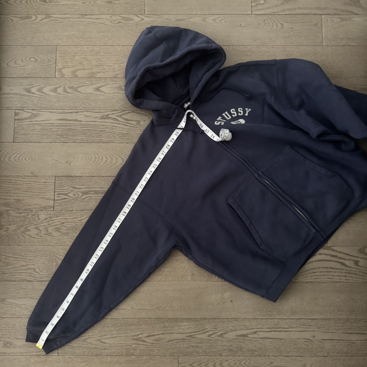 Stussy Stussy Varsity Zip Hoodie Size US L / EU 52-54 / 3 - 5 Thumbnail