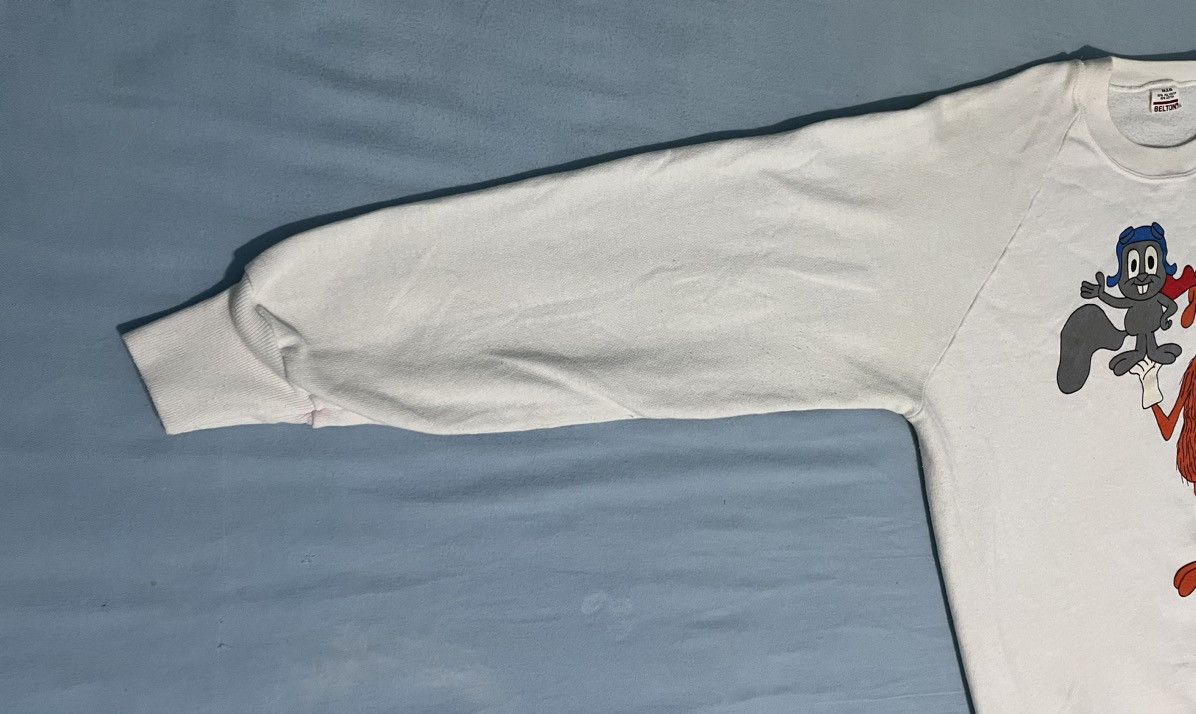 Other 🦌 Vintage Rocky & Bullwinkle Crewneck XL 80s Belton Tag 🐿️ Size US XL / EU 56 / 4 - 9 Thumbnail