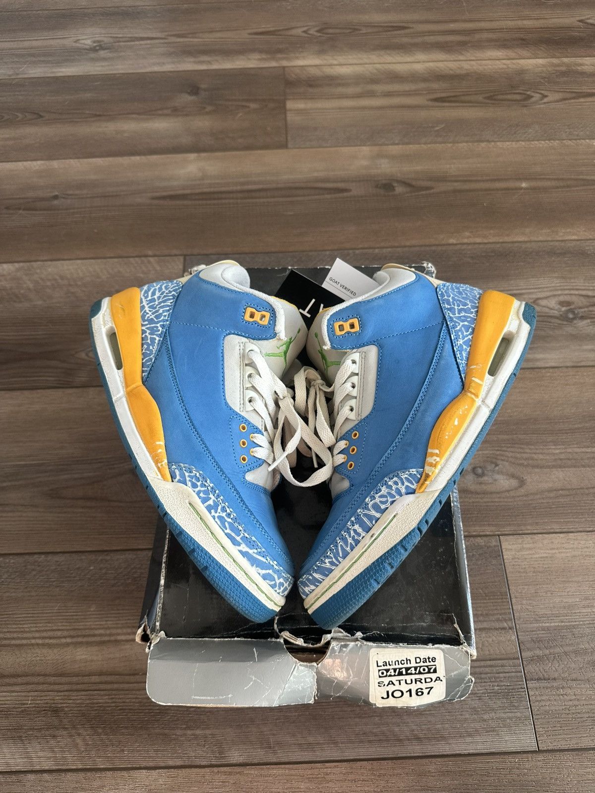 Jordan Brand Jordan 2007 OG Retro 3 Do The Right Thing Rare Air LS Size 9 Size US 9 / EU 42 - 3 Thumbnail