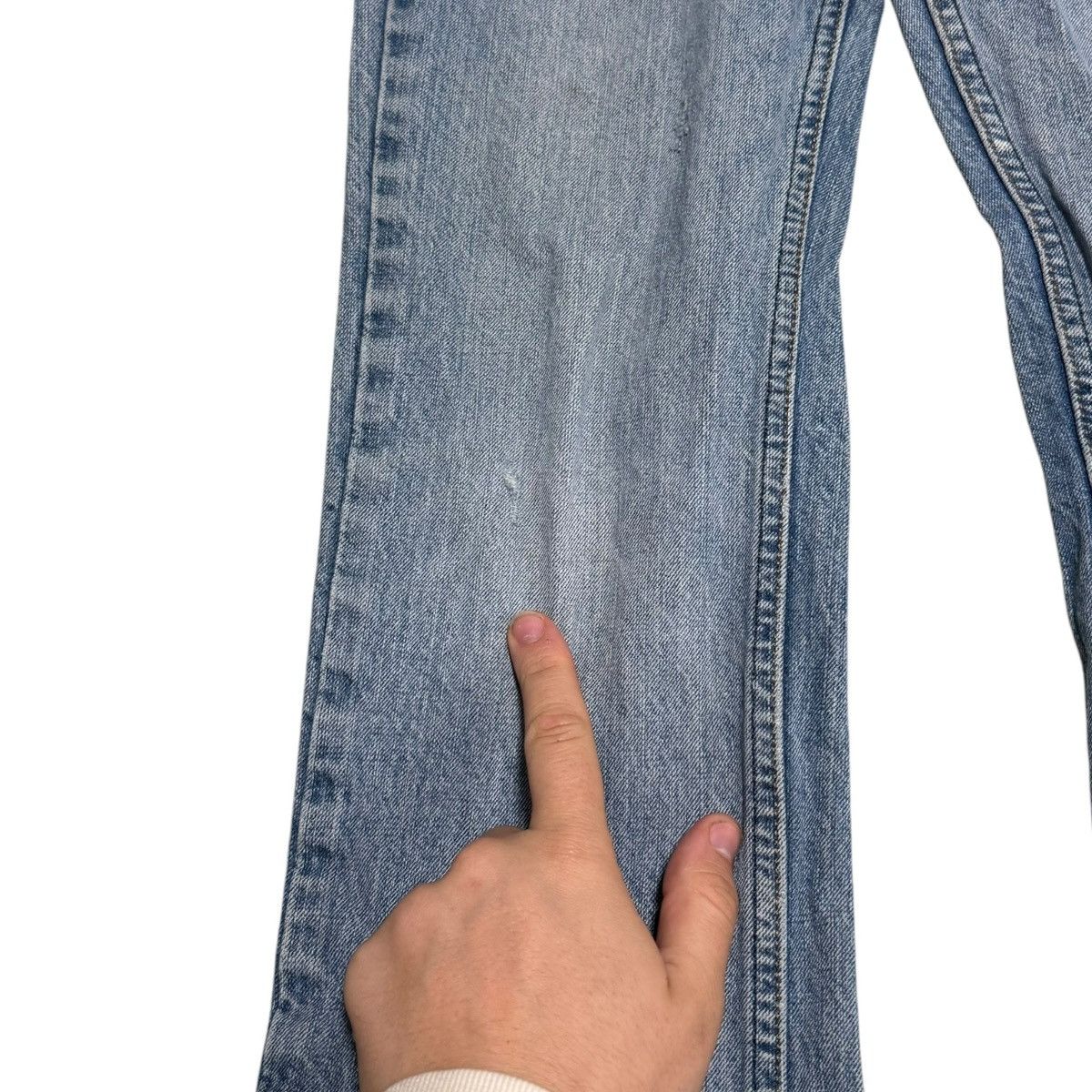 Bullhead Denim Co. Bull Head Gravels Slim Fit Light Wash Jeans Men’s 29x29.5 Size US 29 - 6 Thumbnail