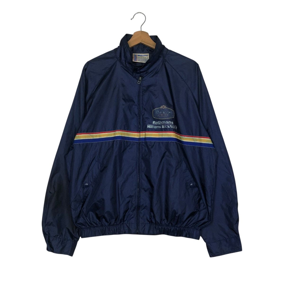 Vintage 🔥VINTAGE 80’s ROTHMANS WILLIAMS RENAULT BOMBER JACKET Size US M / EU 48-50 / 2 - 2 Thumbnail